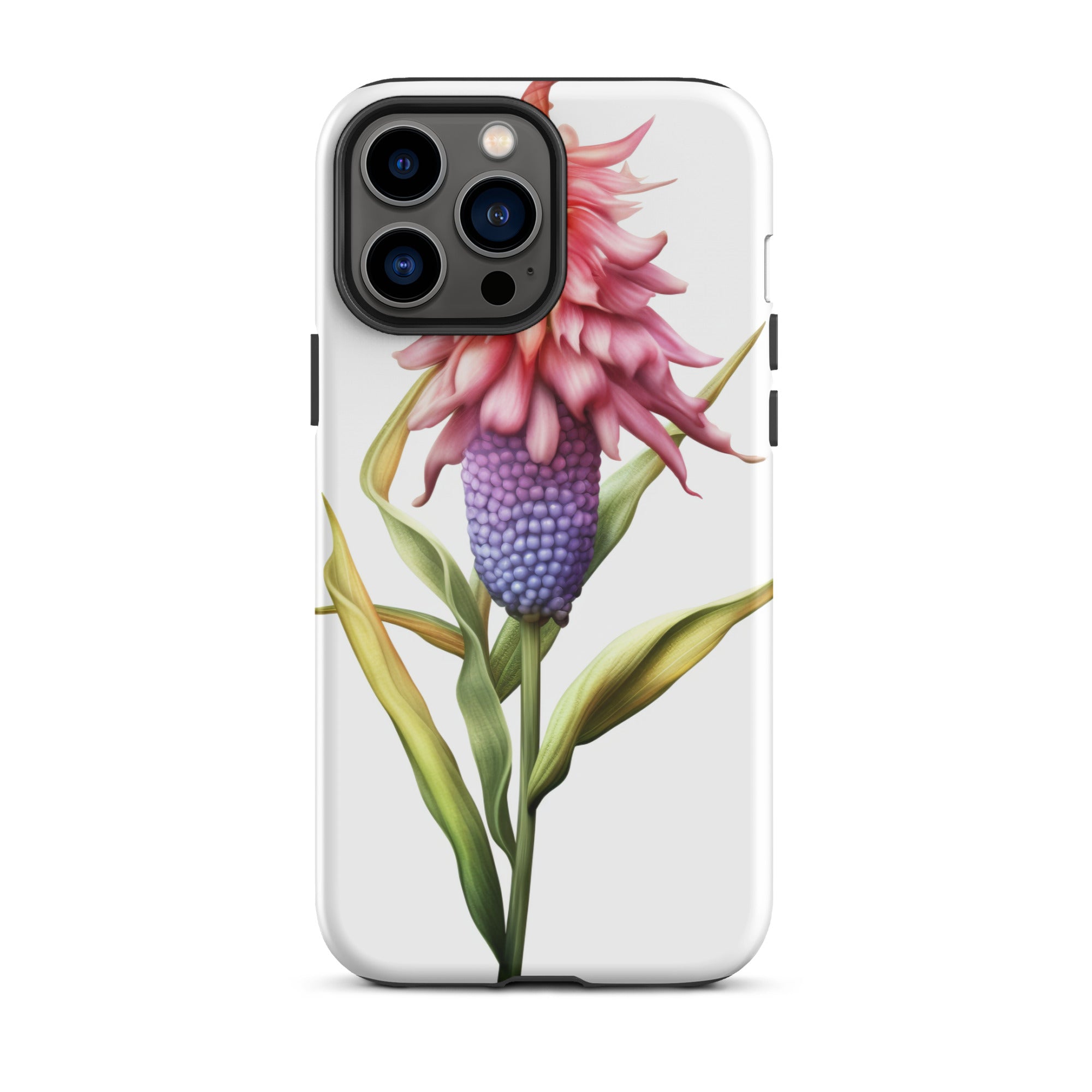 Corn Cockle Flower iPhone Case by Visual Verse - Image 22