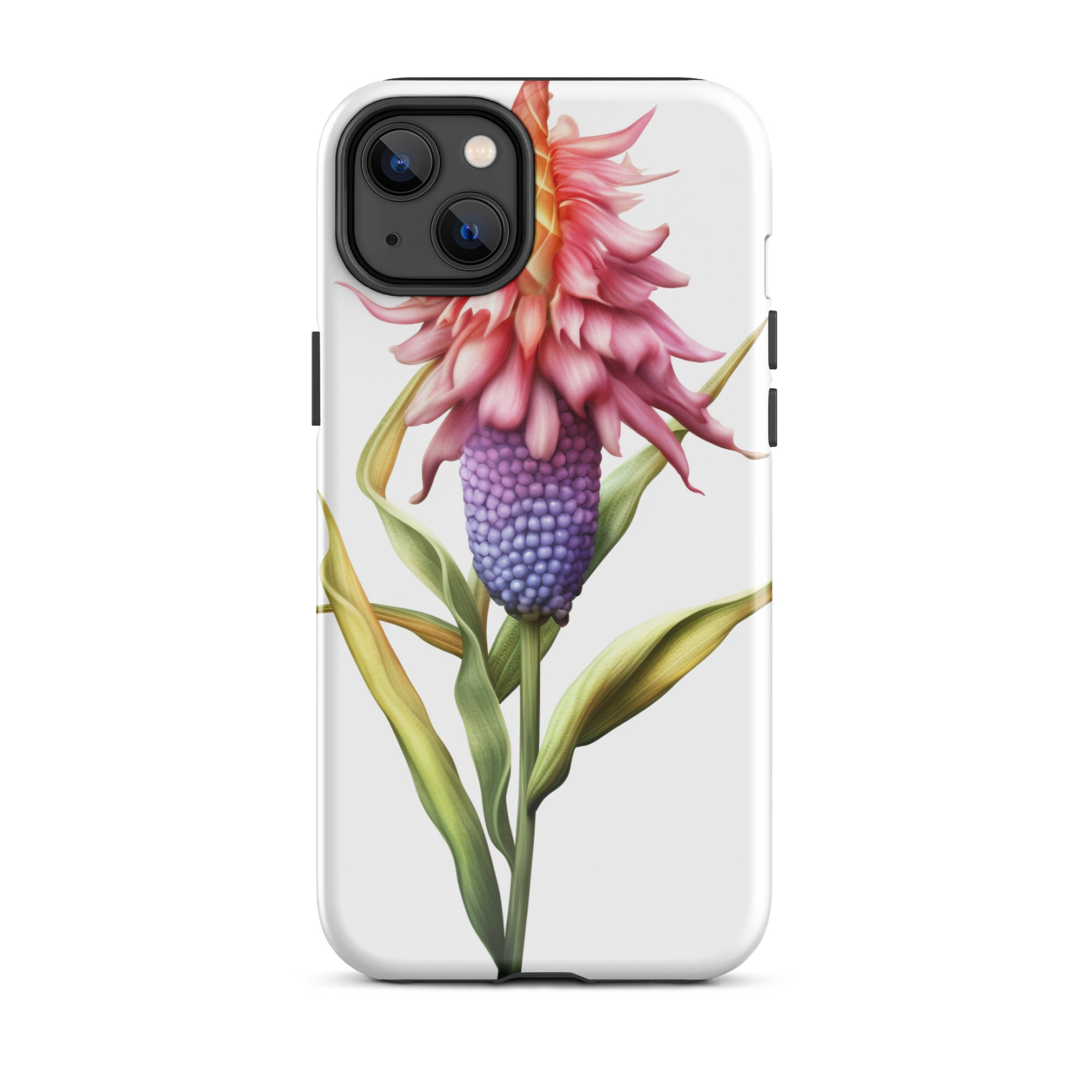 Corn Cockle Flower iPhone Case by Visual Verse - Image 25