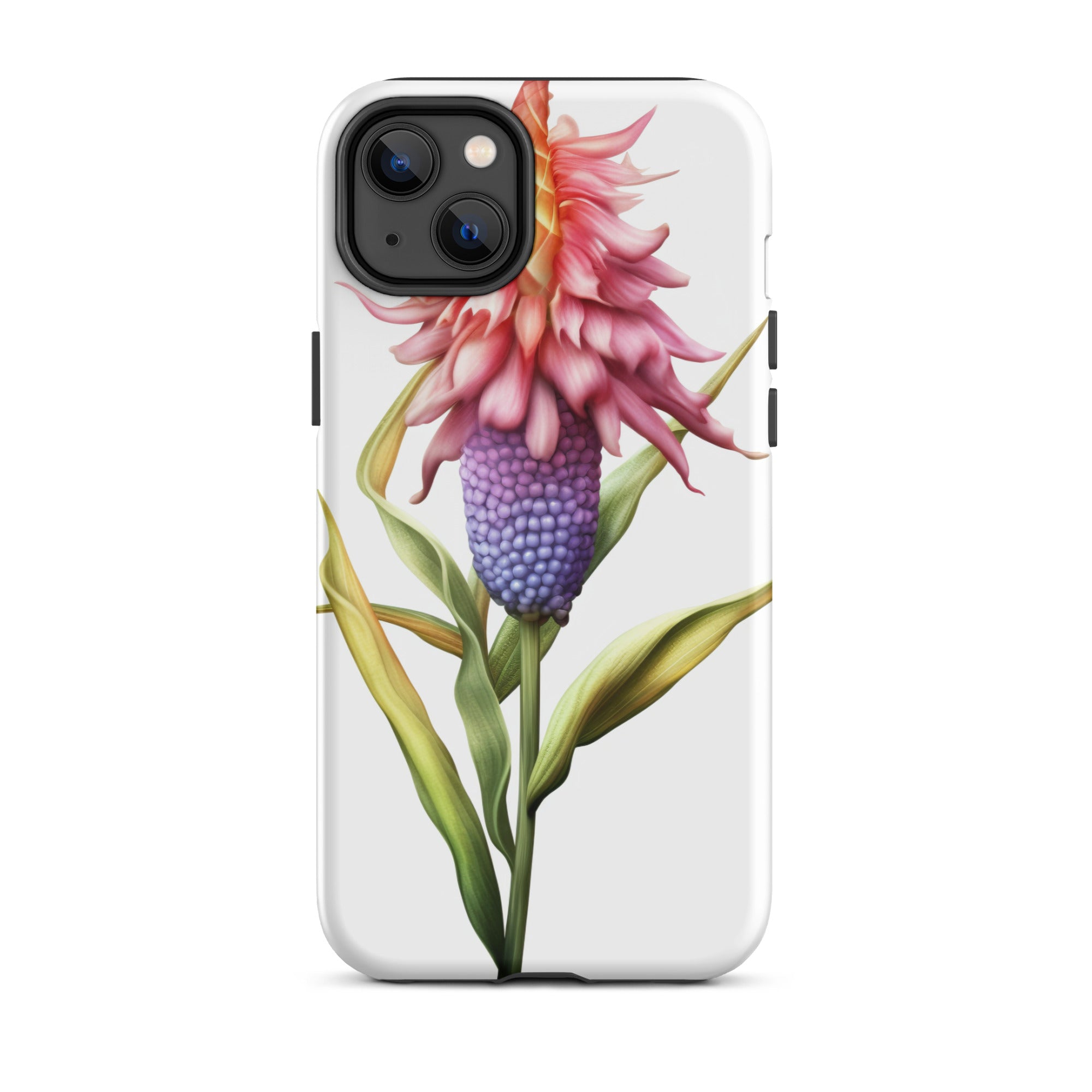 Corn Cockle Flower iPhone Case by Visual Verse - Image 26