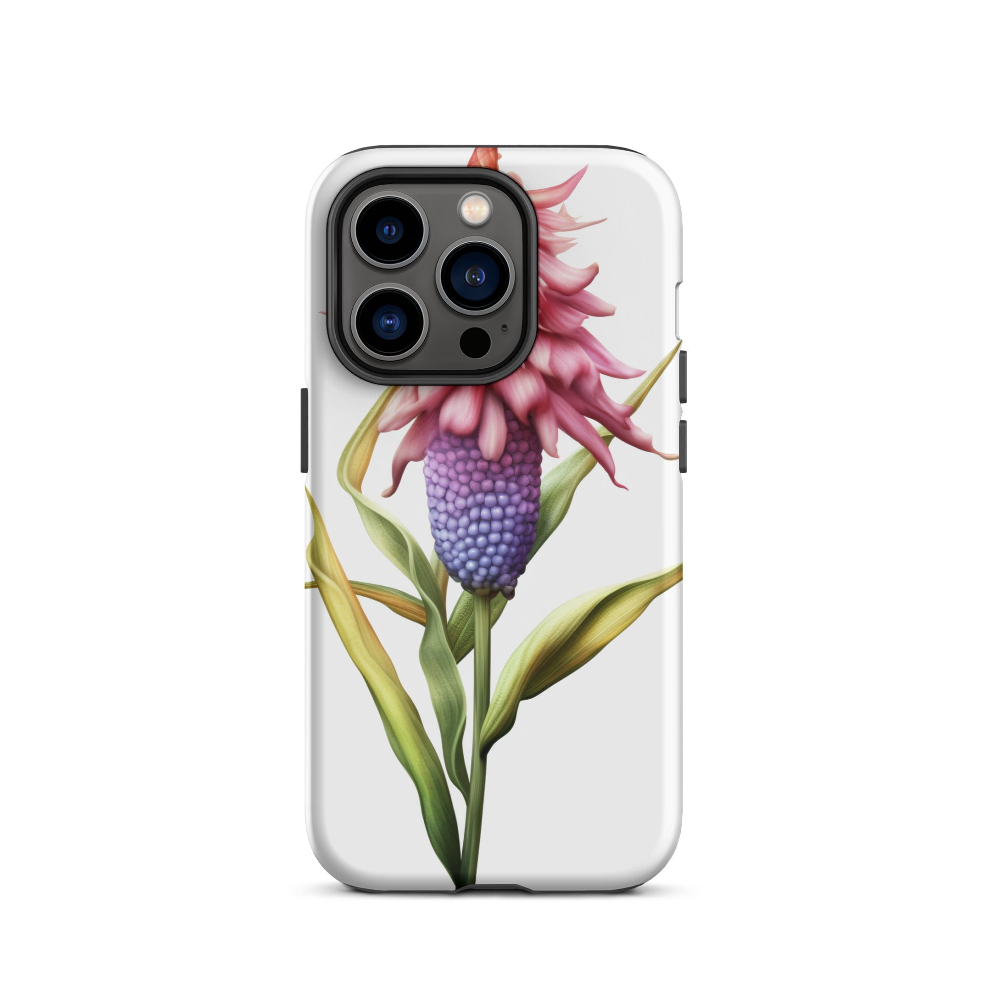 Corn Cockle Flower iPhone Case by Visual Verse - Image 28