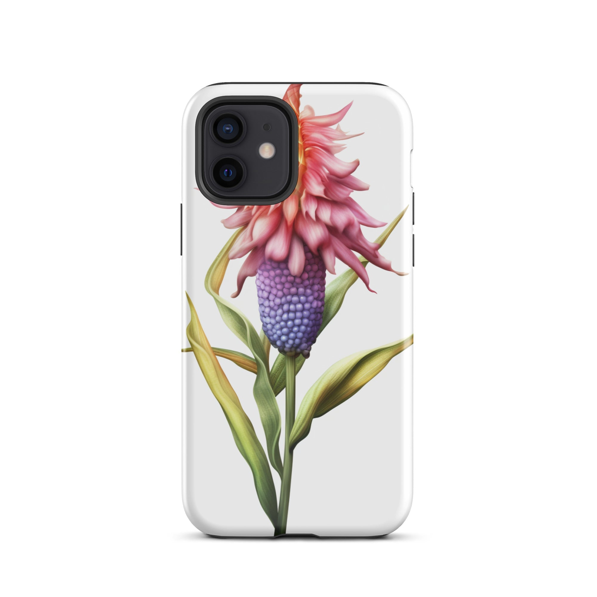 Corn Cockle Flower iPhone Case by Visual Verse - Image 9