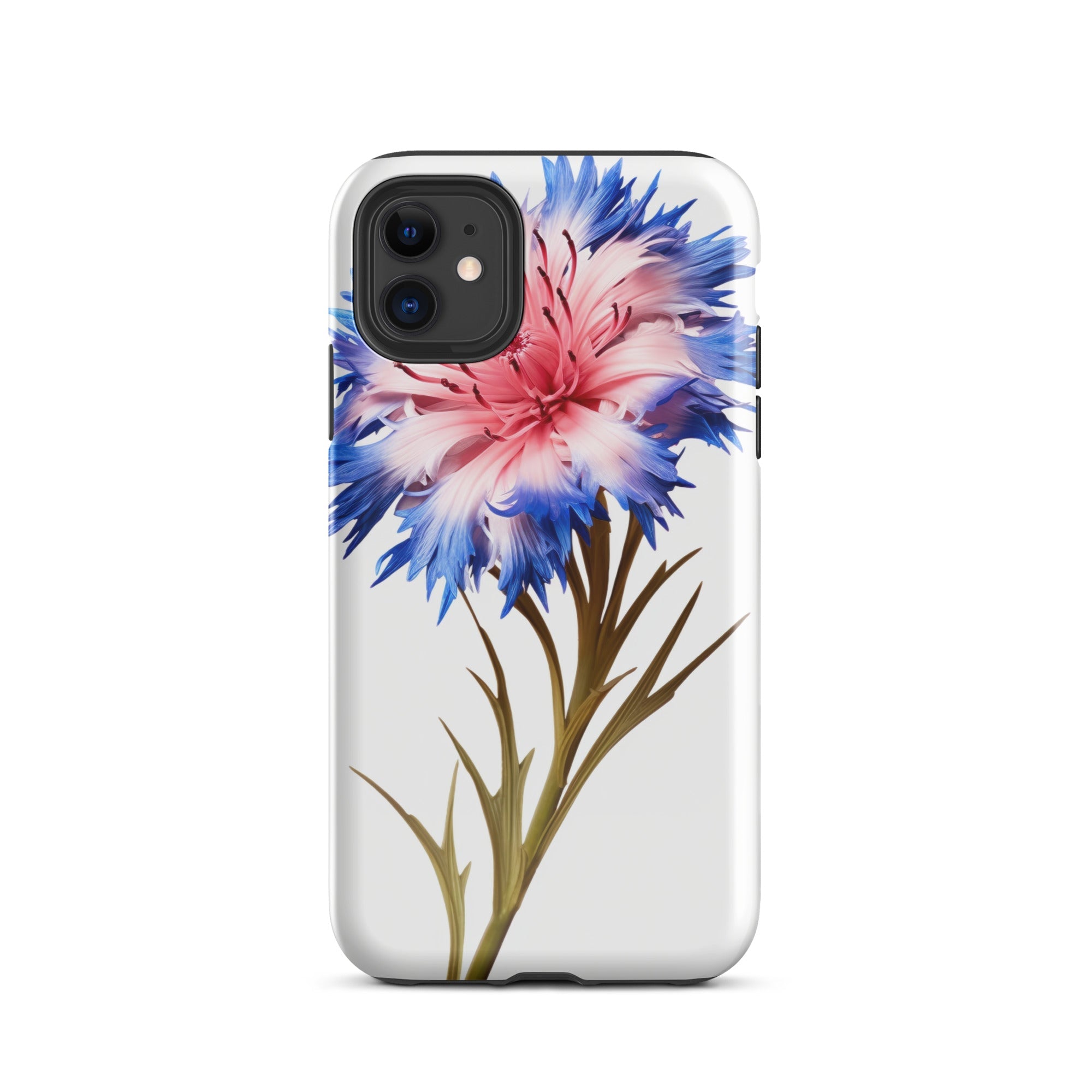 Cornflower Flower iPhone Case by Visual Verse - Image 1