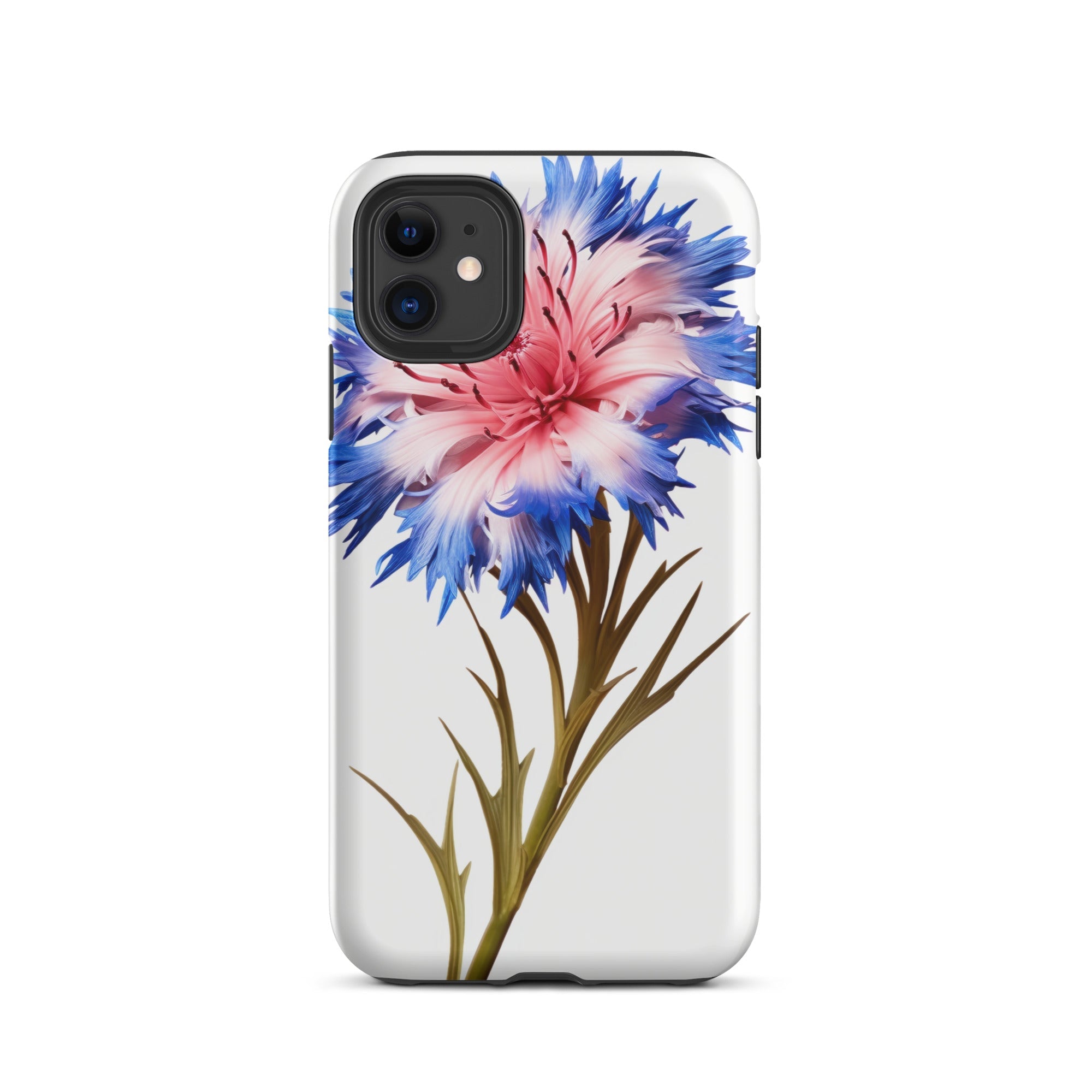 Cornflower Flower iPhone Case by Visual Verse - Image 2
