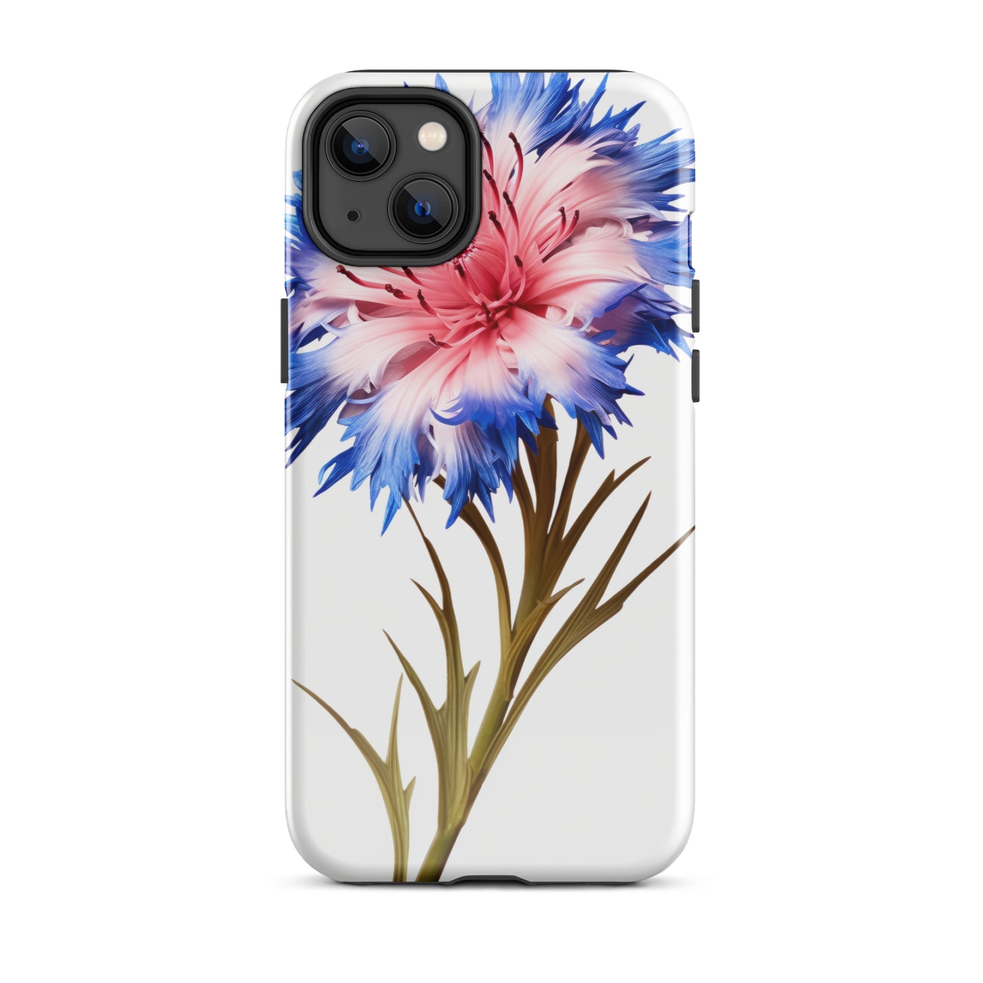 Cornflower Flower iPhone Case by Visual Verse - Image 25