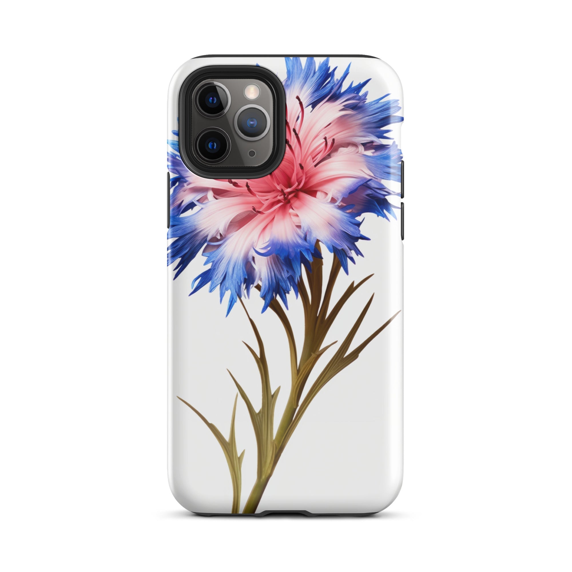 Cornflower Flower iPhone Case by Visual Verse - Image 3