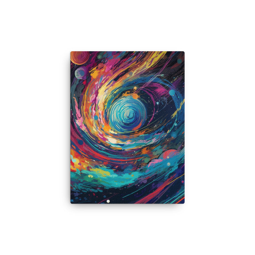 Cosmic Voyage Canvas Print by Visual Verse - Image 2