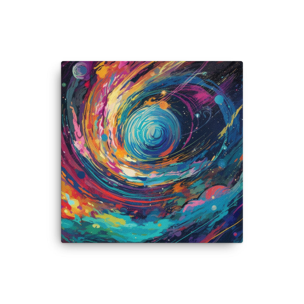 Cosmic Voyage Canvas Print by Visual Verse - Image 3