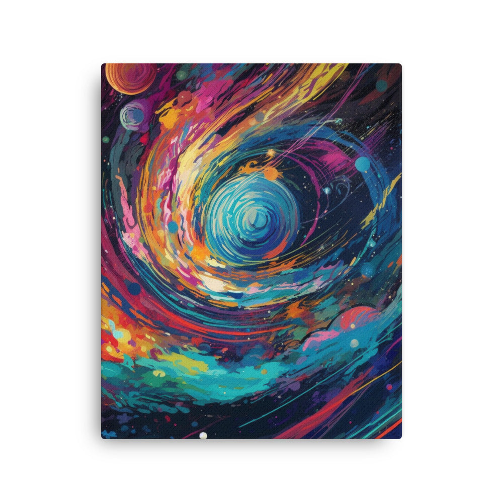 Cosmic Voyage Canvas Print by Visual Verse - Image 4