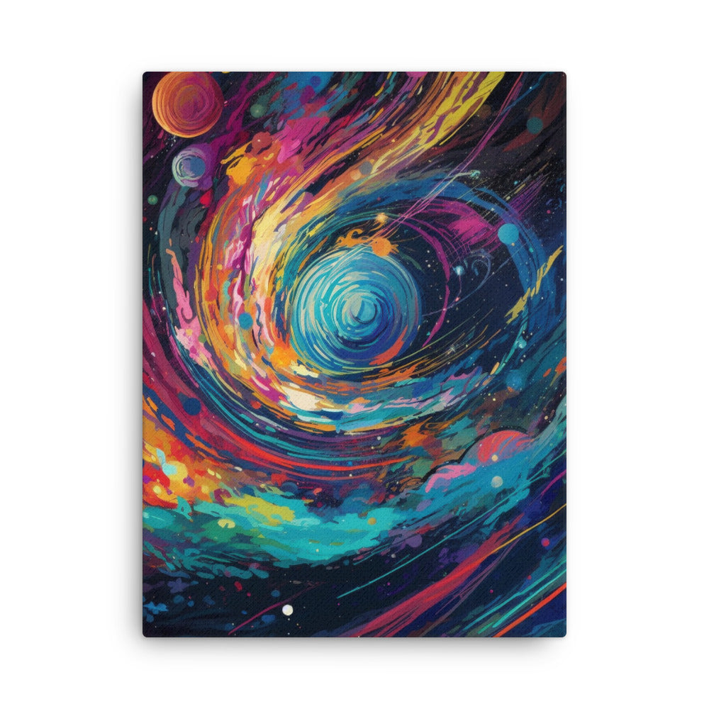 Cosmic Voyage Canvas Print by Visual Verse - Image 5