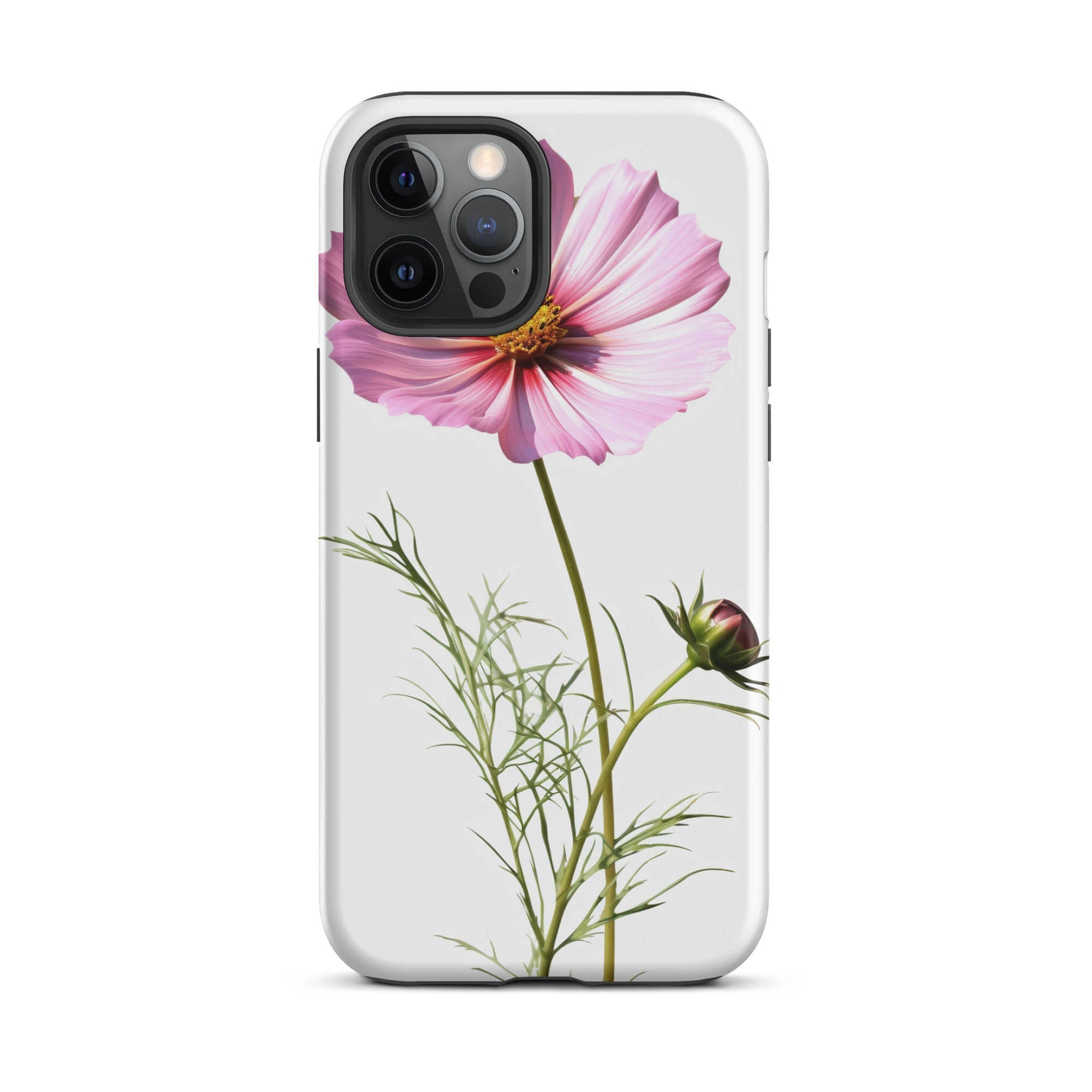 Cosmos Bright Lights Flower iPhone Case by Visual Verse - Image 14