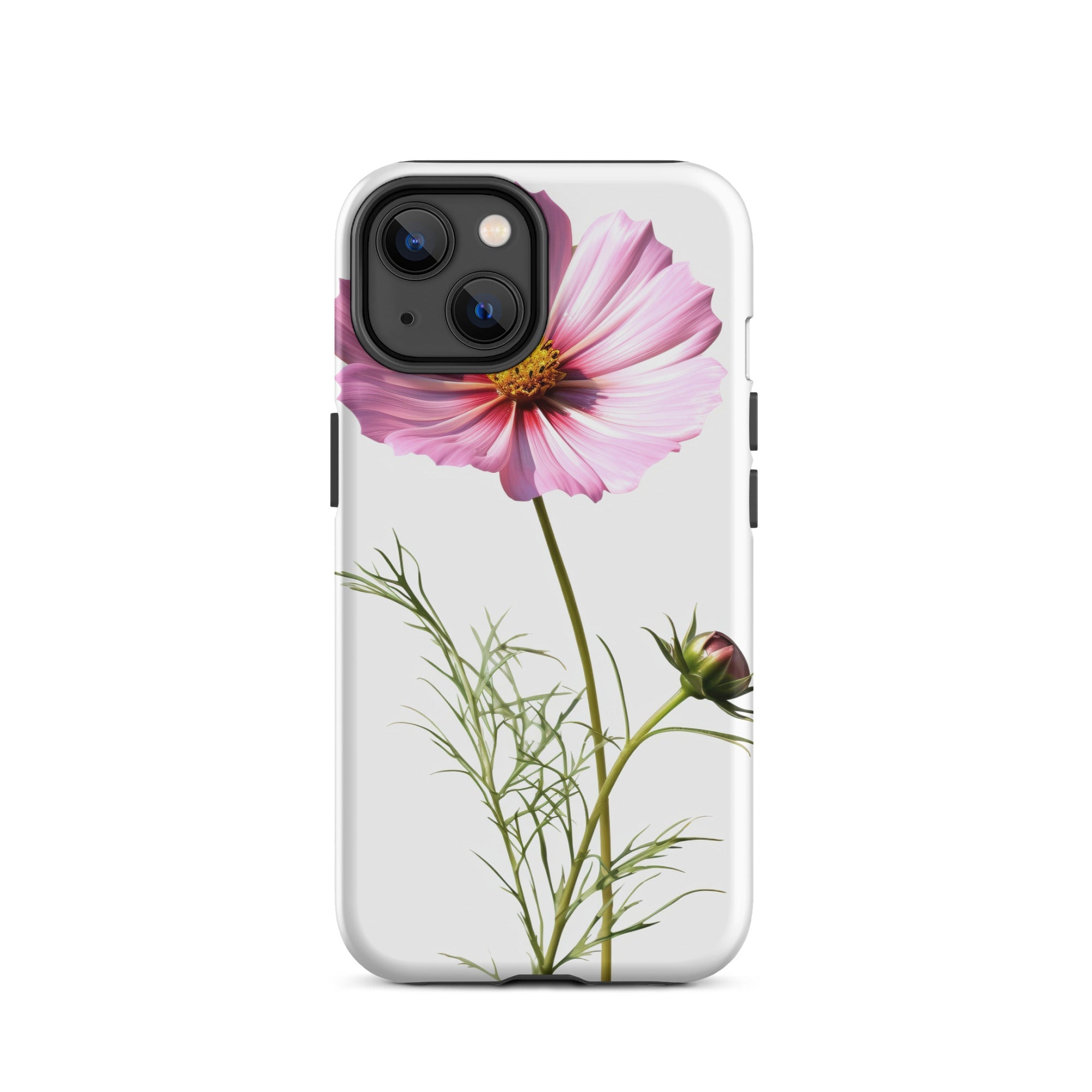 Cosmos Bright Lights Flower iPhone Case by Visual Verse - Image 24