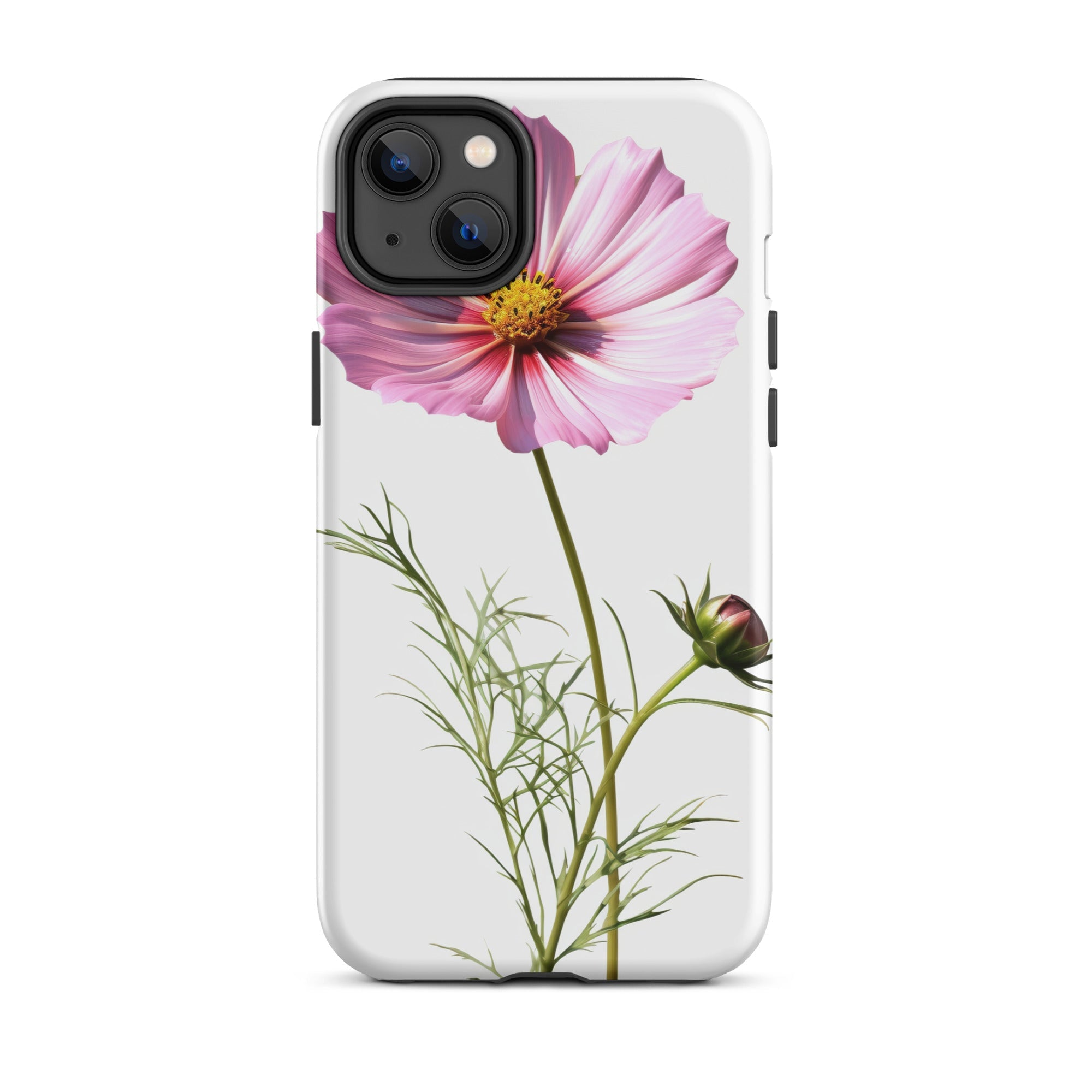 Cosmos Bright Lights Flower iPhone Case by Visual Verse - Image 26