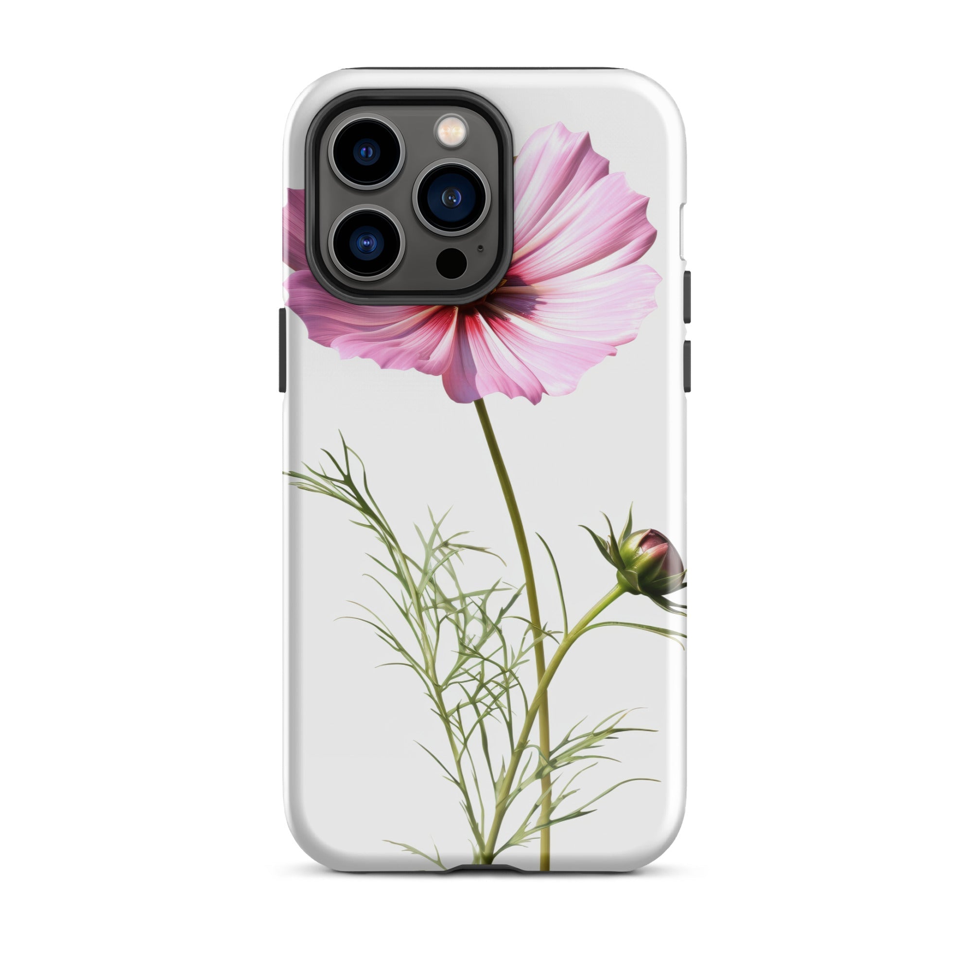 Cosmos Bright Lights Flower iPhone Case by Visual Verse - Image 29