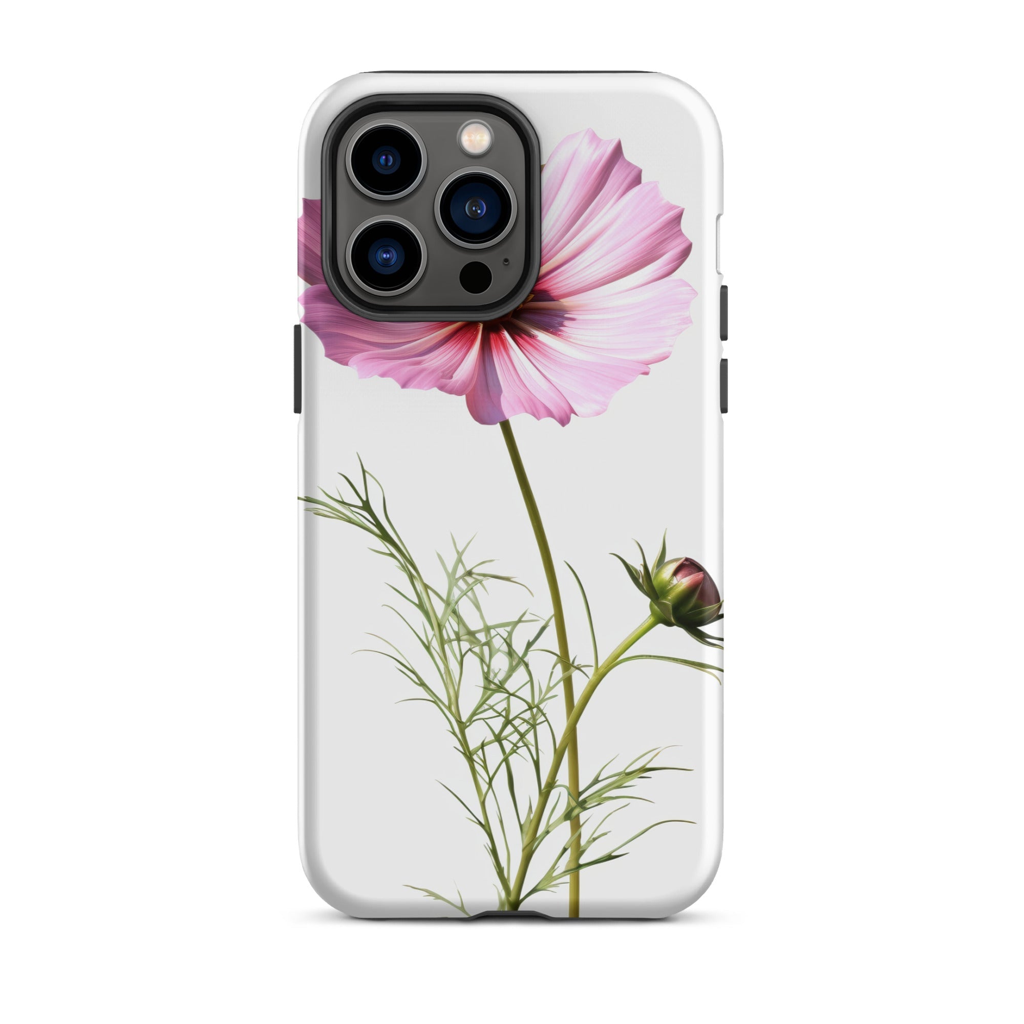 Cosmos Bright Lights Flower iPhone Case by Visual Verse - Image 30