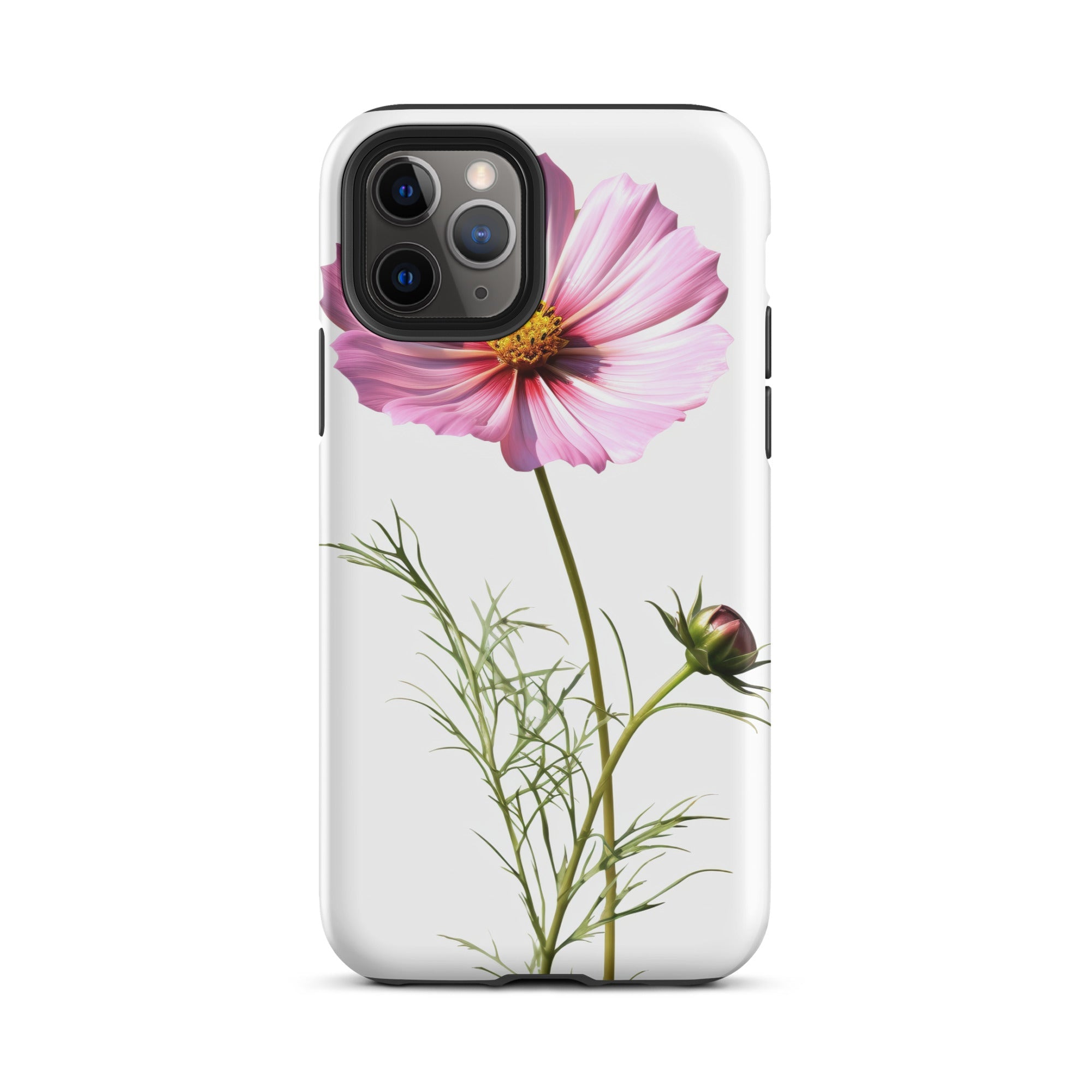 Cosmos Bright Lights Flower iPhone Case by Visual Verse - Image 4
