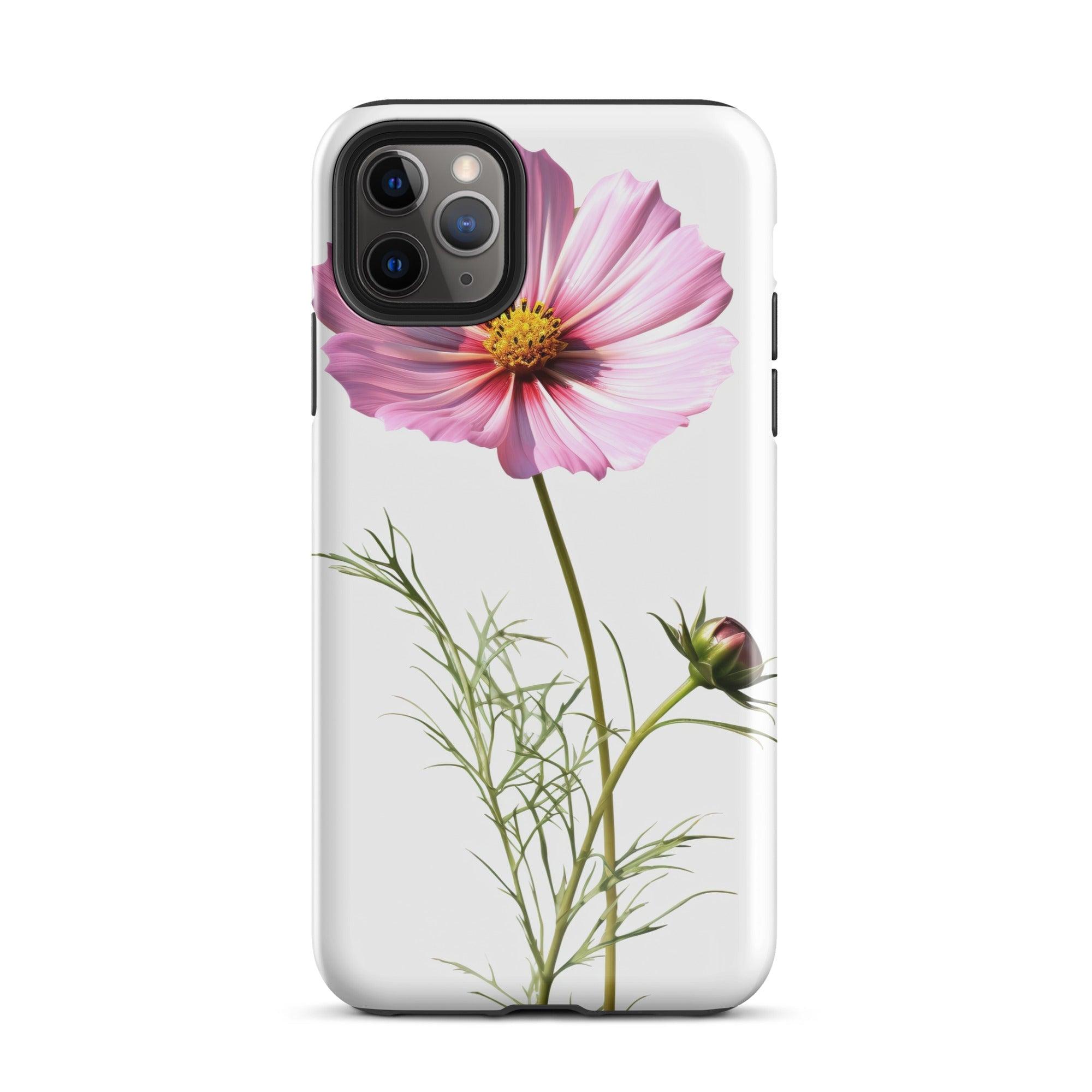 Cosmos Bright Lights Flower iPhone Case by Visual Verse - Image 5