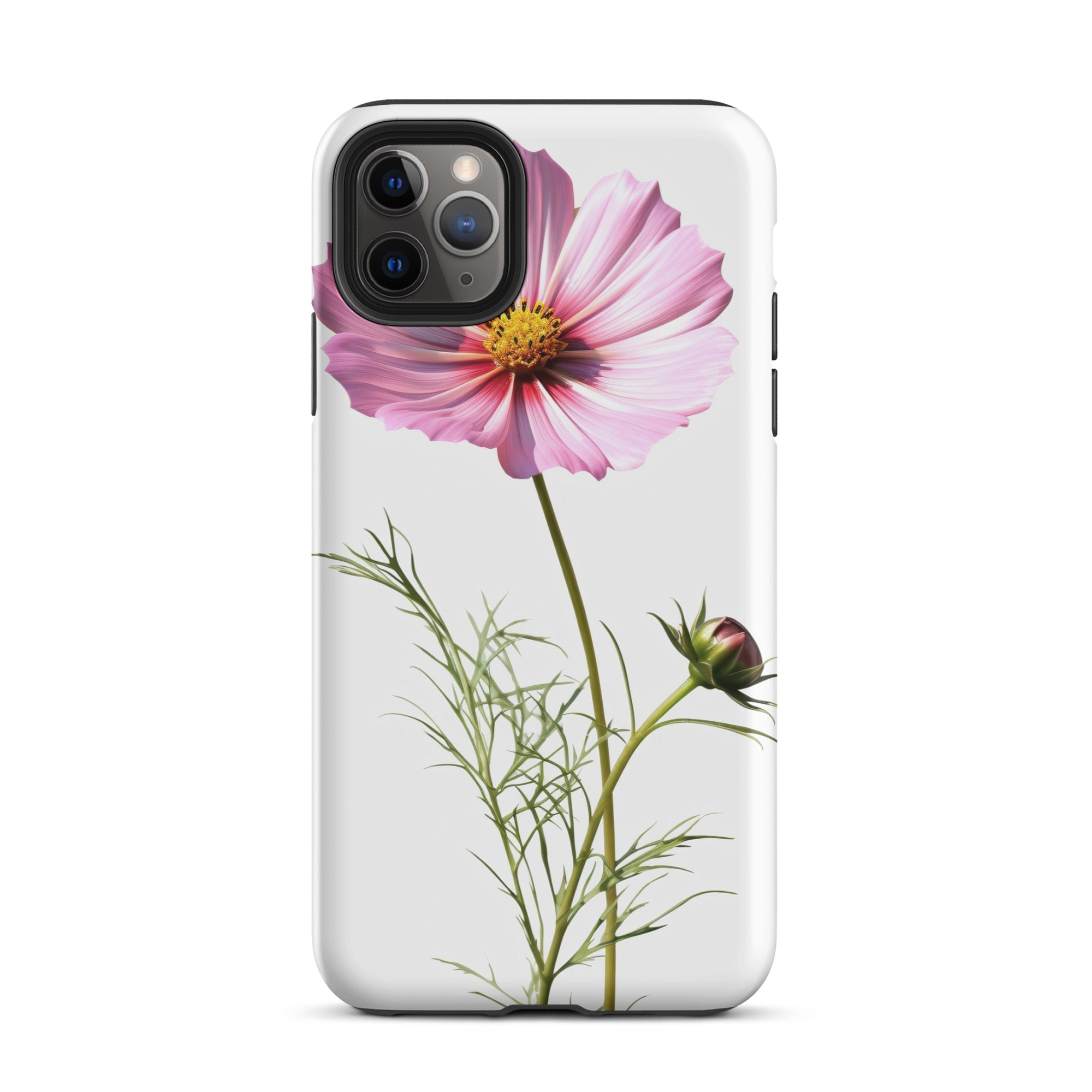 Cosmos Bright Lights Flower iPhone Case by Visual Verse - Image 6