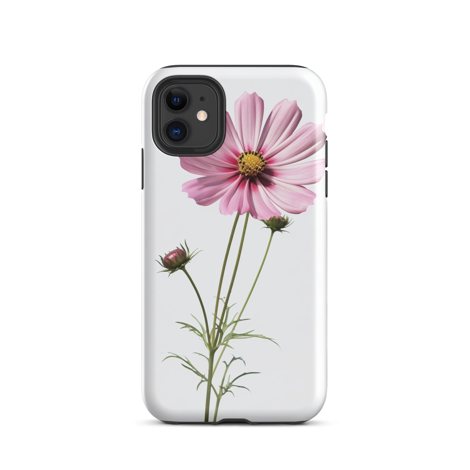 Cosmos Flower iPhone Case by Visual Verse - Image 1