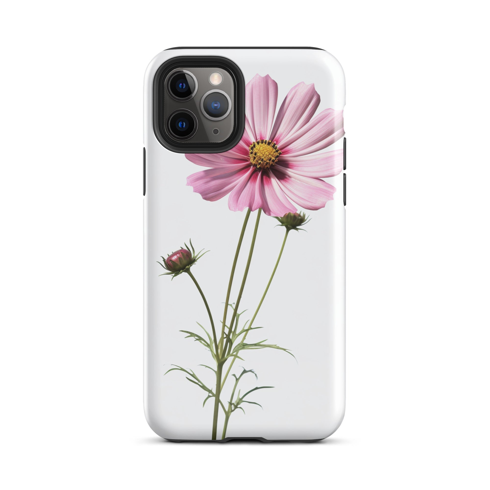 Cosmos Flower iPhone Case by Visual Verse - Image 3