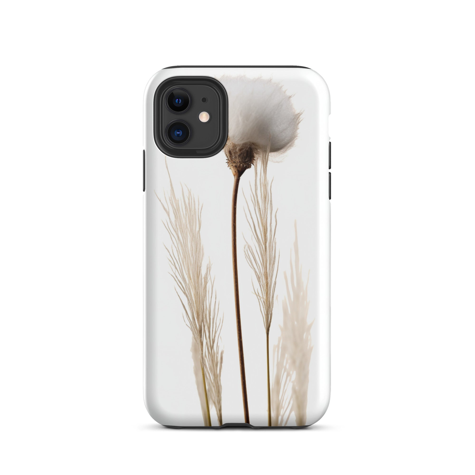 Cotton Grass Flower iPhone Case by Visual Verse - Image 2
