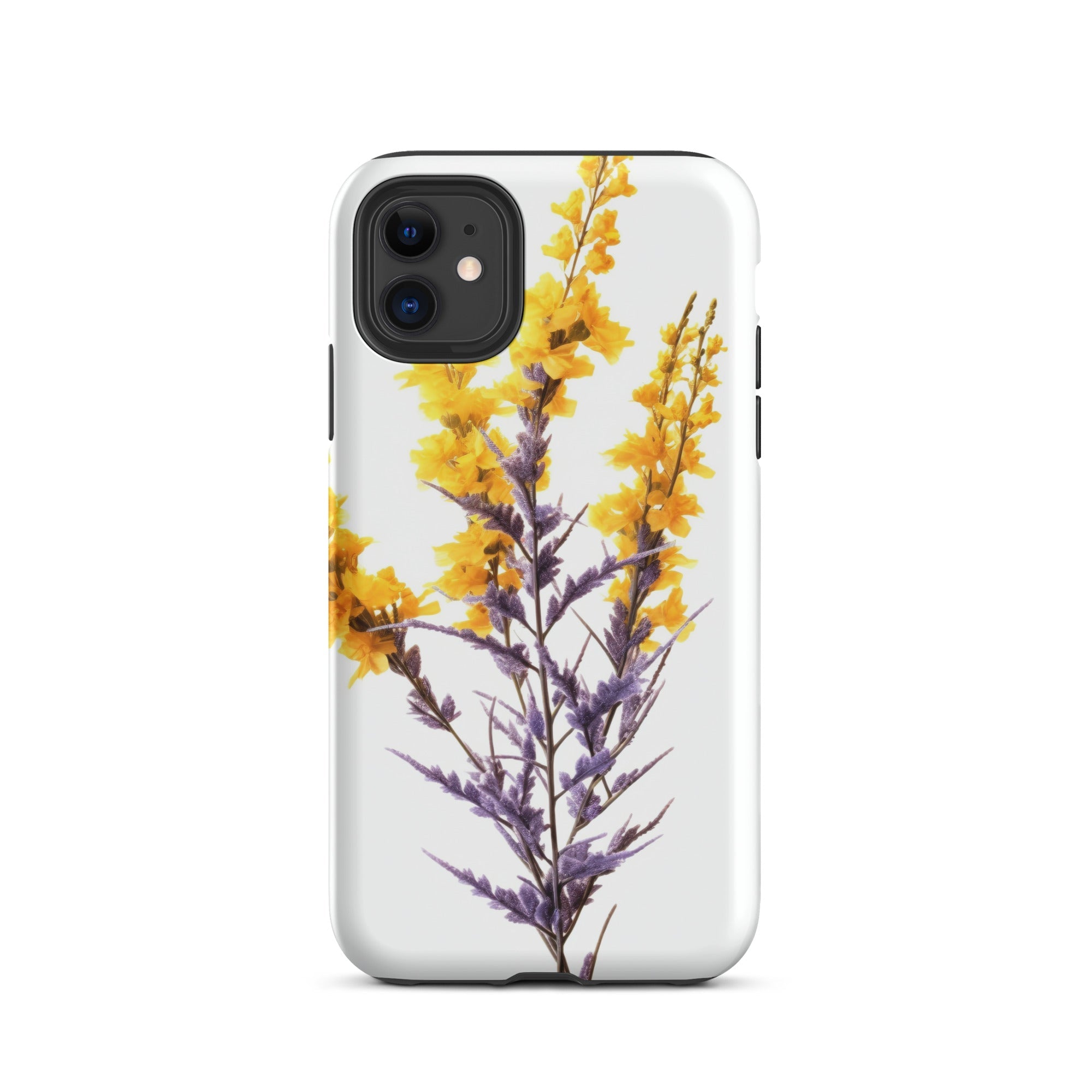 Cotton Lavender Flower iPhone Case by Visual Verse - Image 2