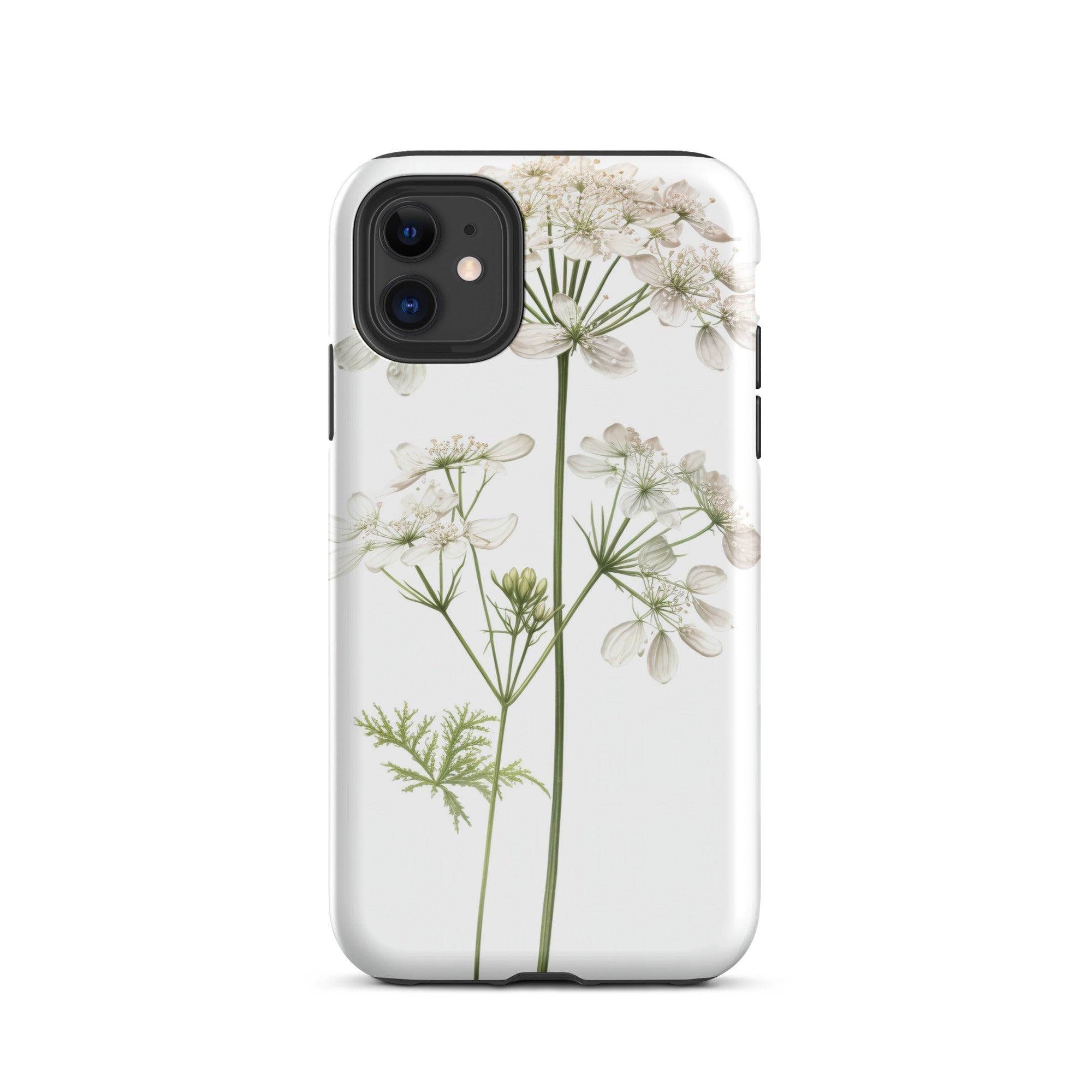 Cow Parsley Flower iPhone Case by Visual Verse - Image 1