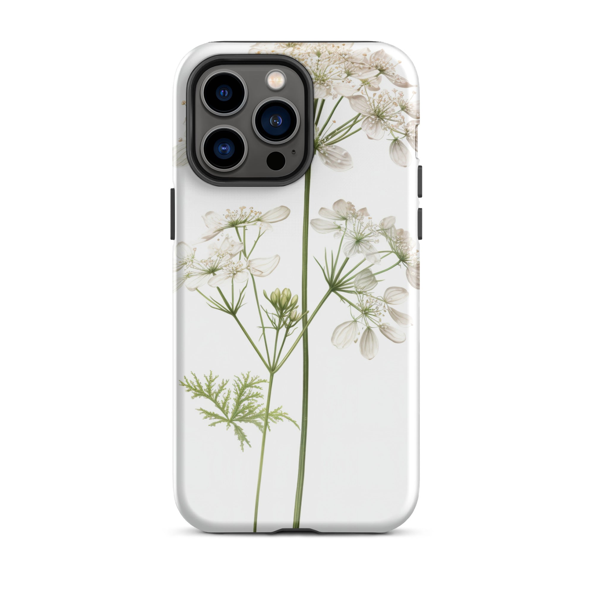 Cow Parsley Flower iPhone Case by Visual Verse - Image 29