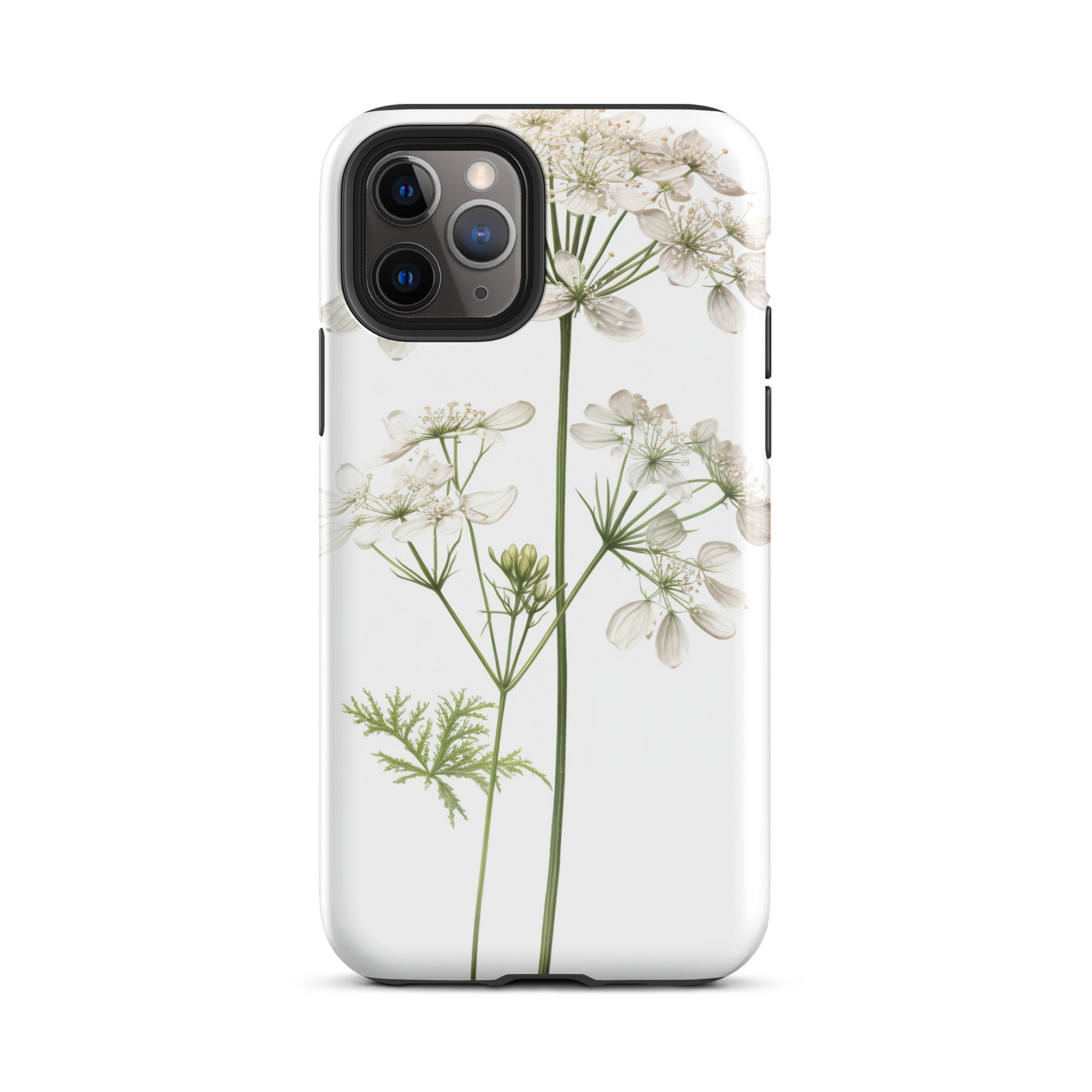 Cow Parsley Flower iPhone Case by Visual Verse - Image 3