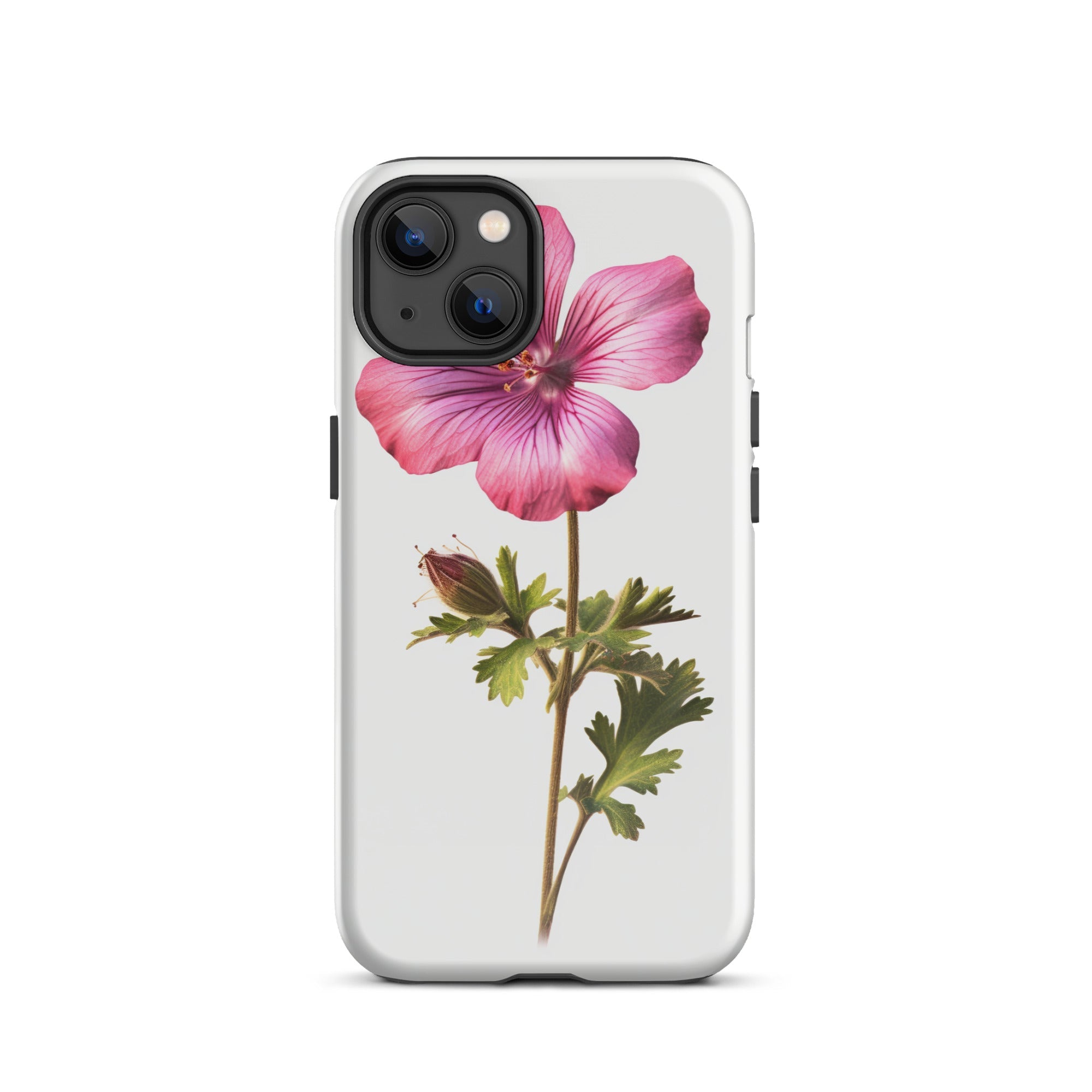 Cranesbill Flower iPhone Case by Visual Verse - Image 17