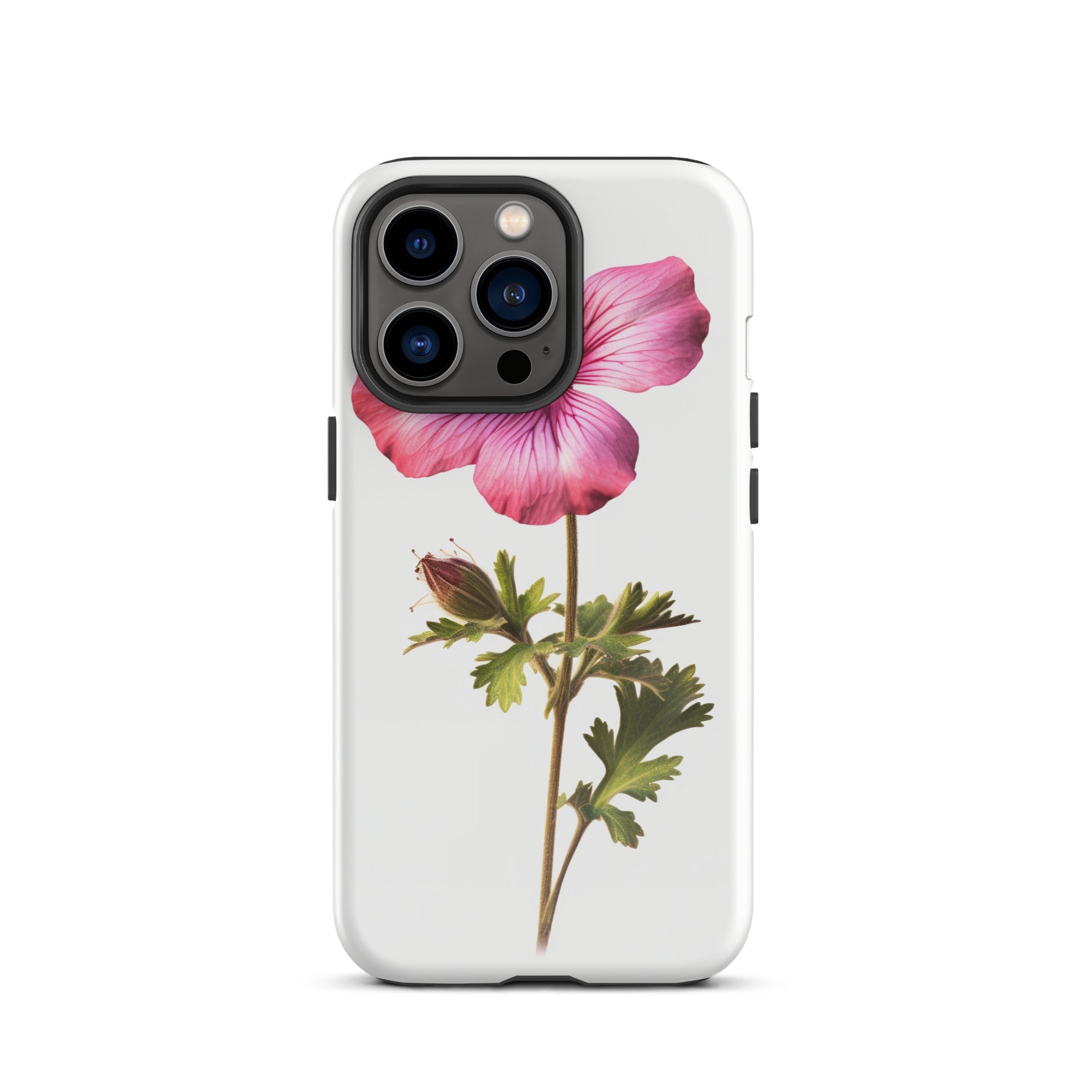 Cranesbill Flower iPhone Case by Visual Verse - Image 19