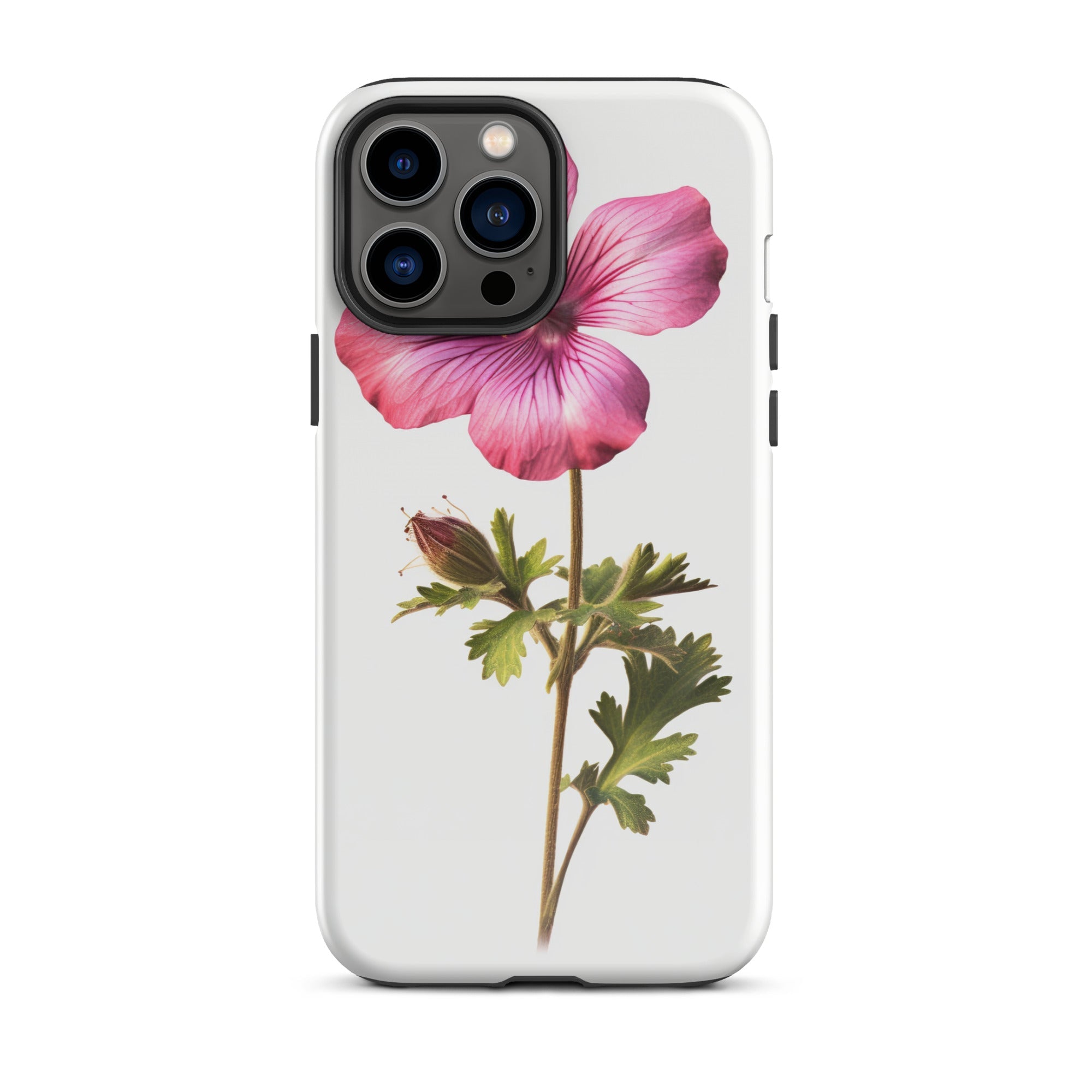 Cranesbill Flower iPhone Case by Visual Verse - Image 21