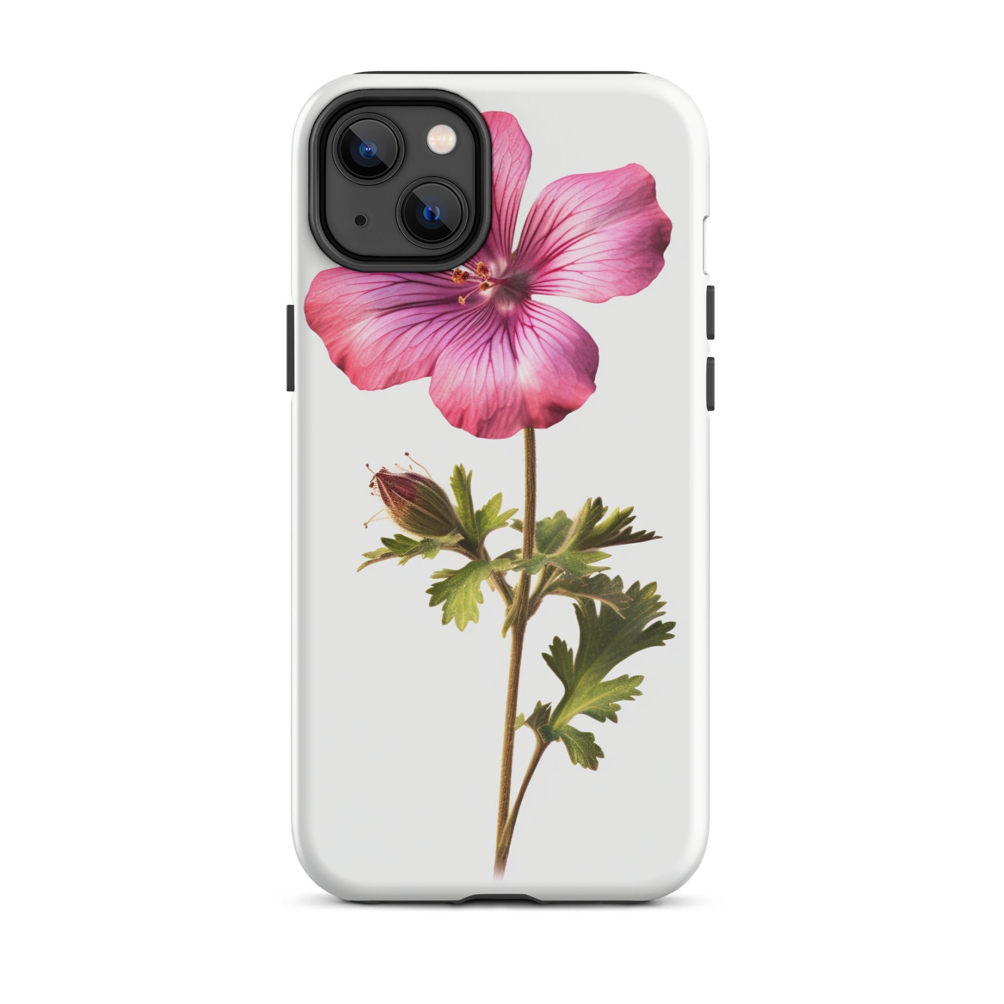 Cranesbill Flower iPhone Case by Visual Verse - Image 26