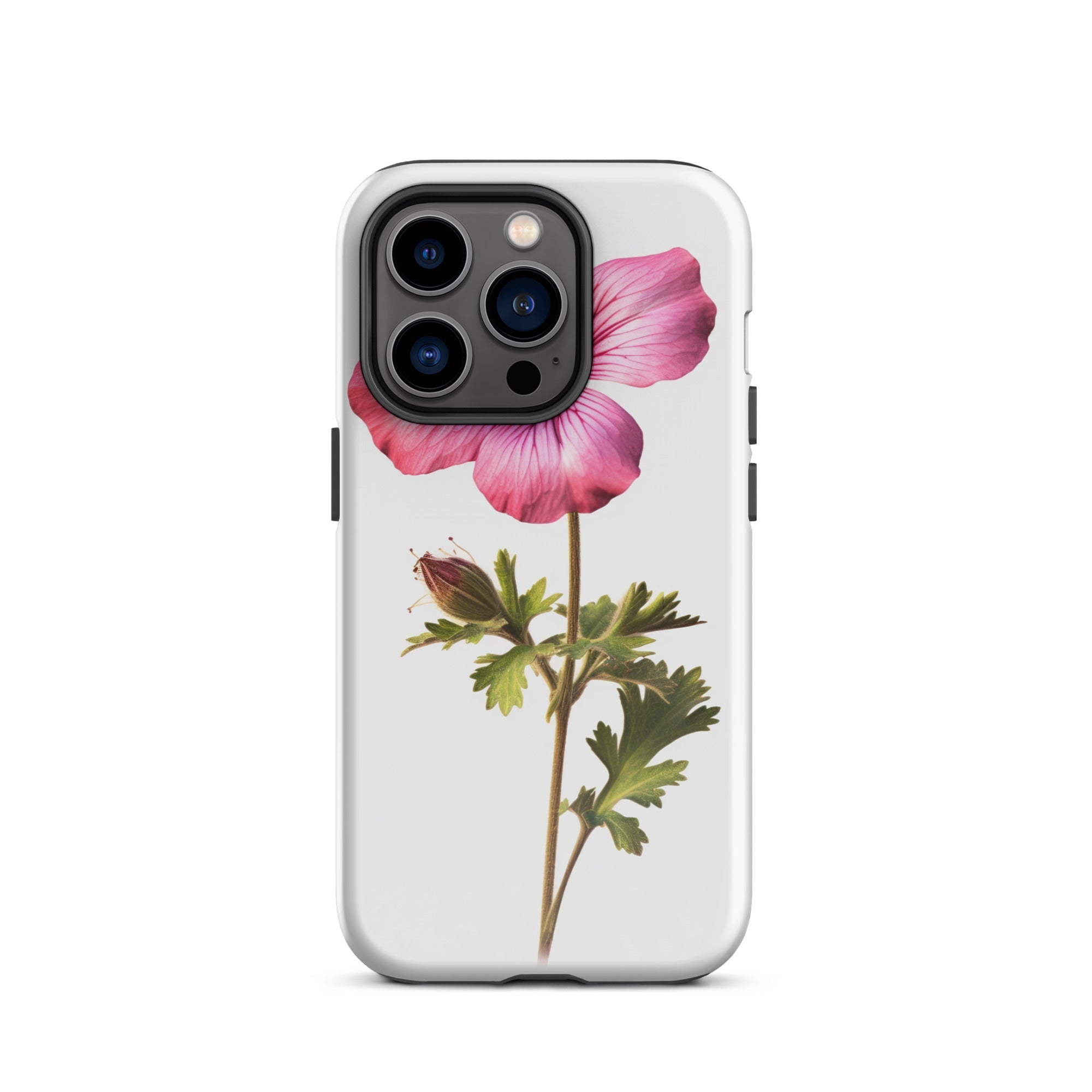 Cranesbill Flower iPhone Case by Visual Verse - Image 27