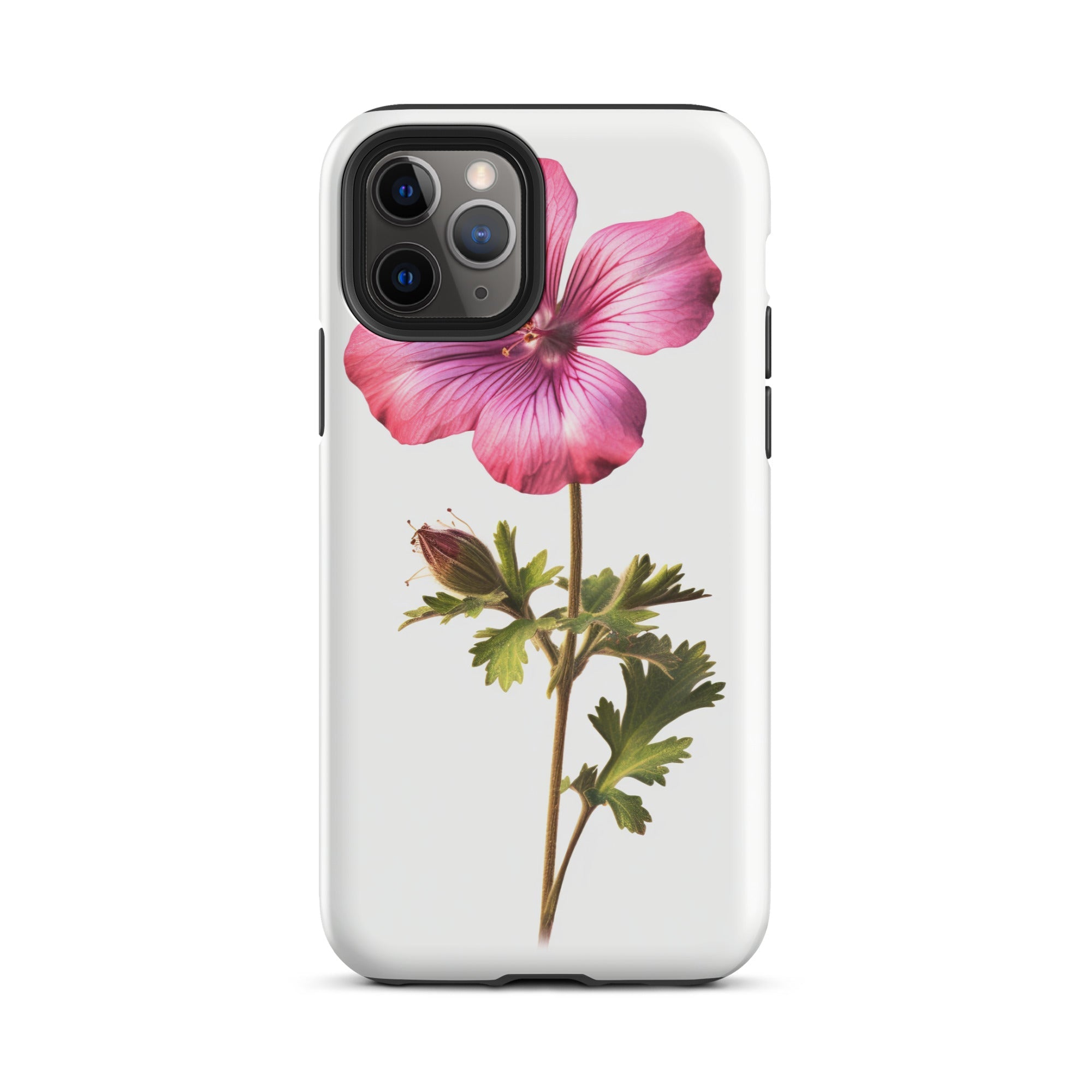 Cranesbill Flower iPhone Case by Visual Verse - Image 4