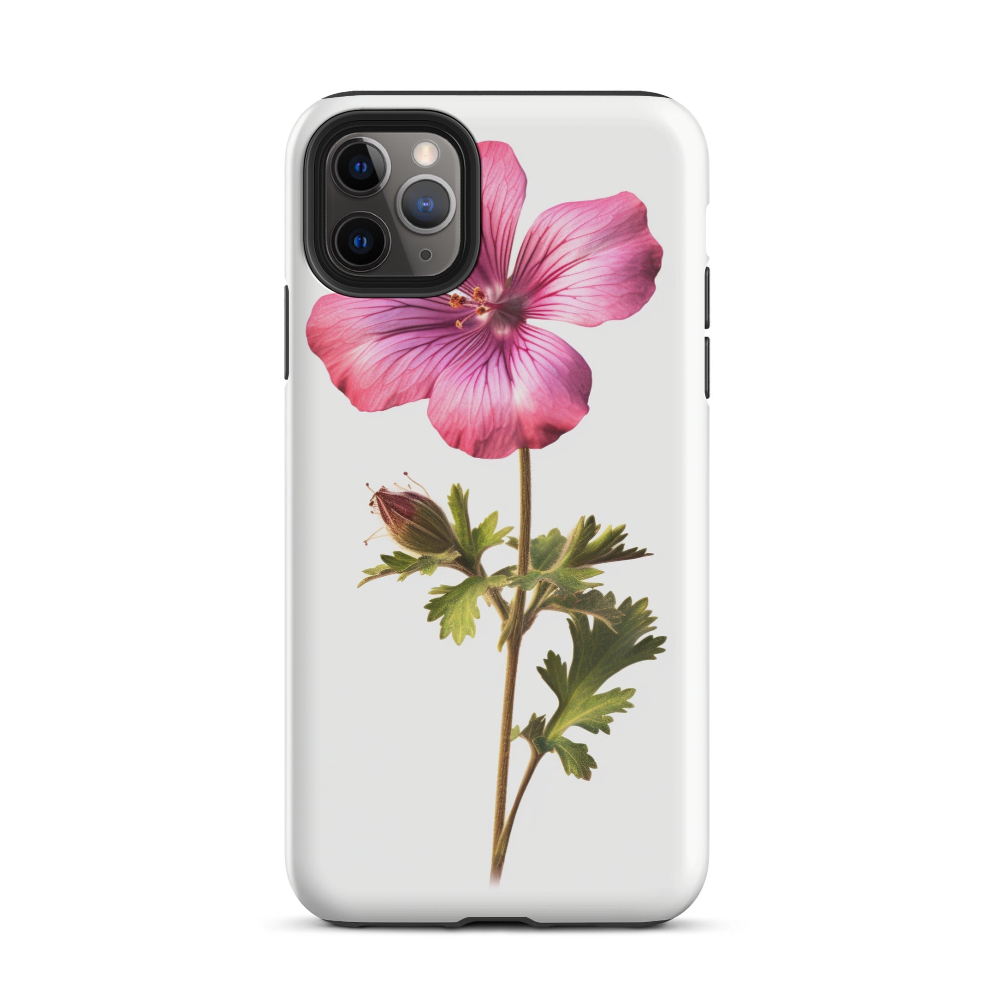 Cranesbill Flower iPhone Case by Visual Verse - Image 6