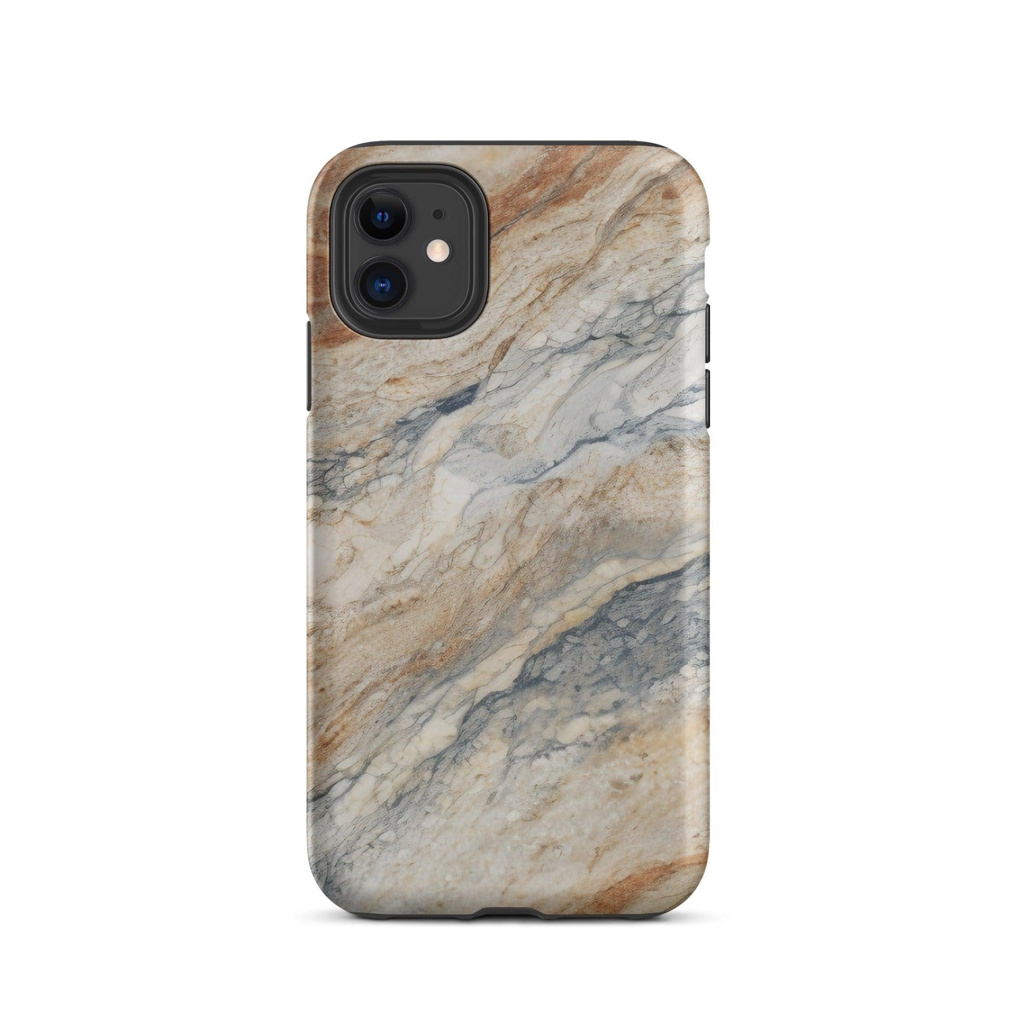 Creamy Granite iPhone Case by Visual Verse - Image 2
