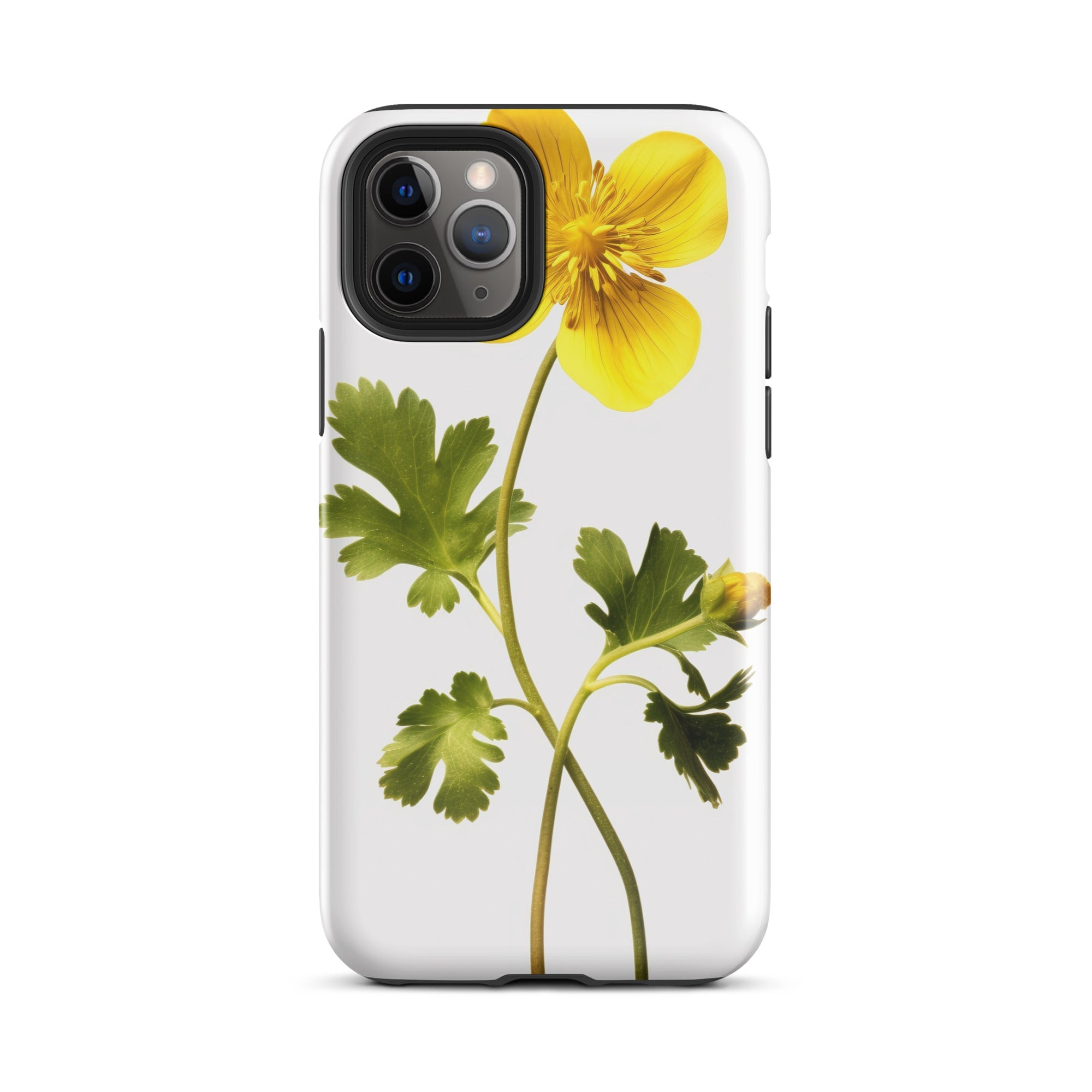 Creeping Buttercup Flower iPhone Case by Visual Verse - Image 3
