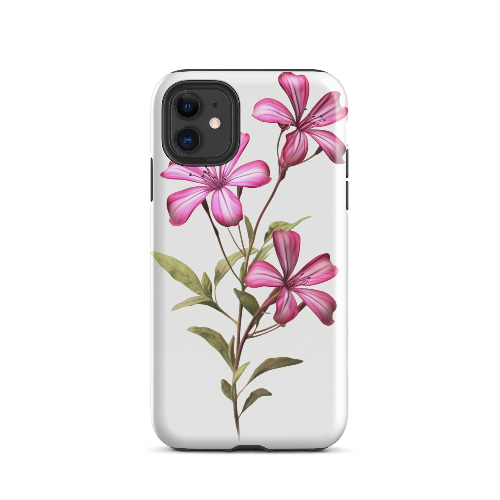 Creeping Phlox Flower iPhone Case by Visual Verse - Image 1