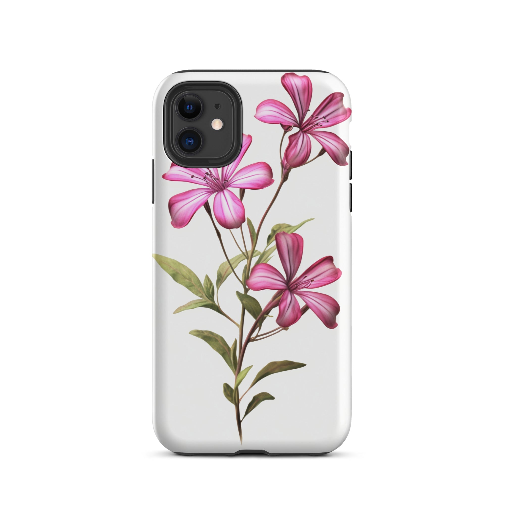 Creeping Phlox Flower iPhone Case by Visual Verse - Image 2