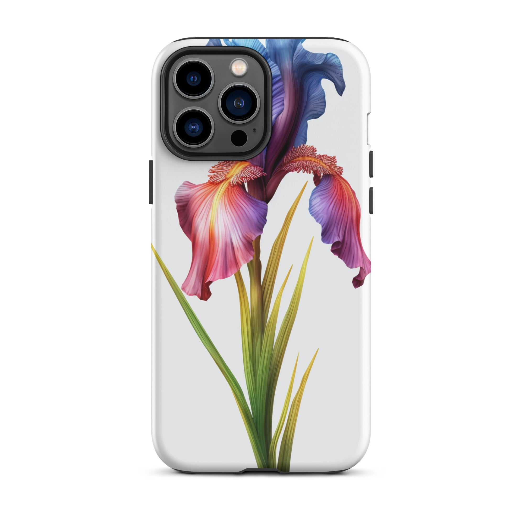 Crested Iris Flower iPhone Case by Visual Verse - Image 22