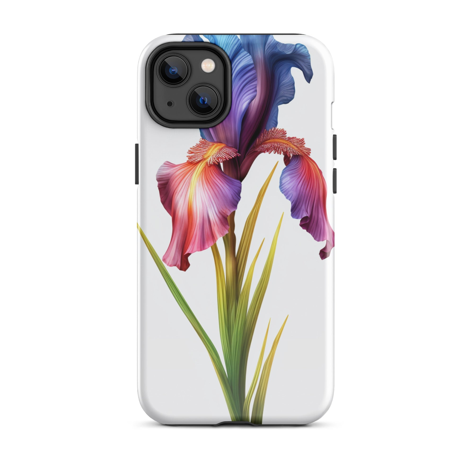 Crested Iris Flower iPhone Case by Visual Verse - Image 25