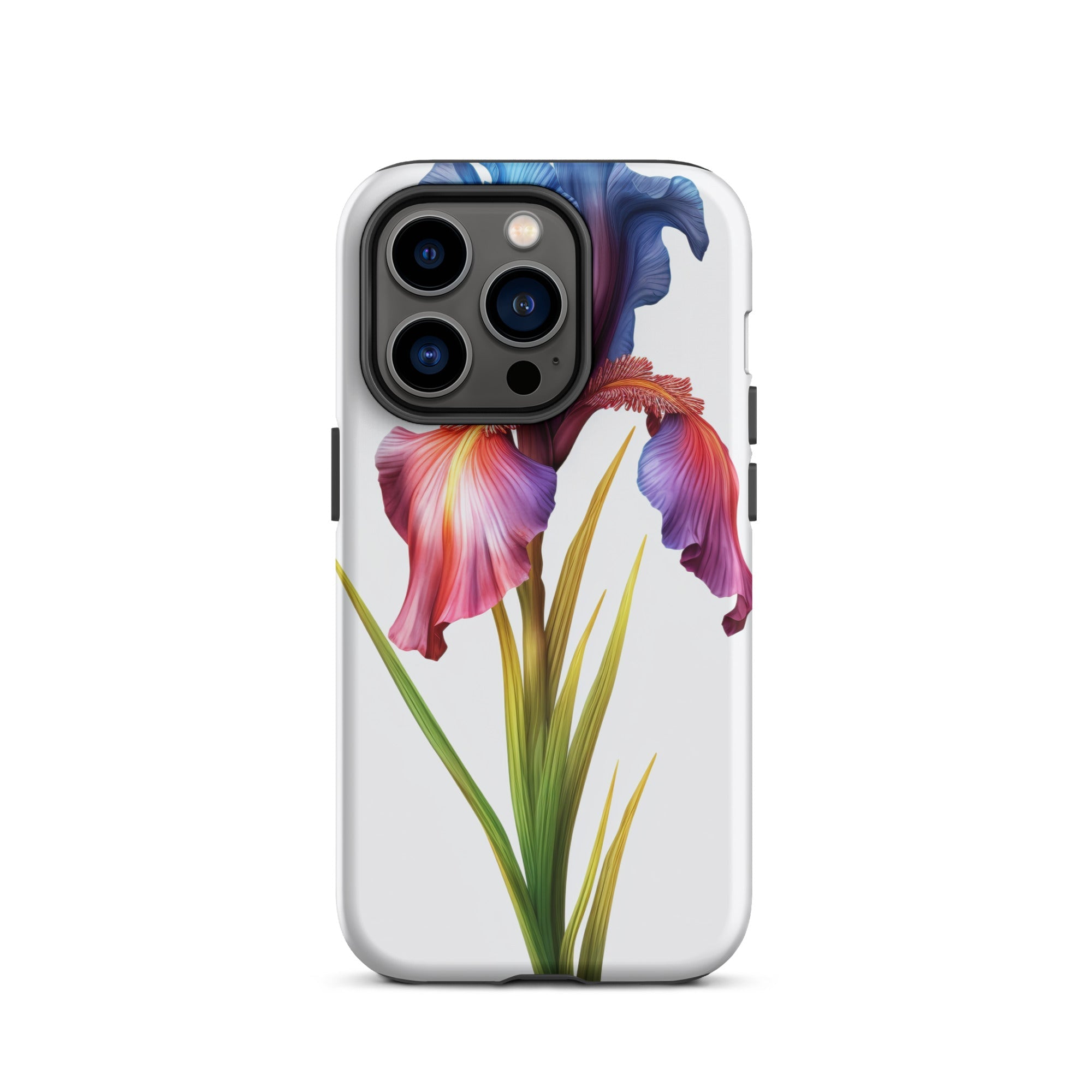 Crested Iris Flower iPhone Case by Visual Verse - Image 28