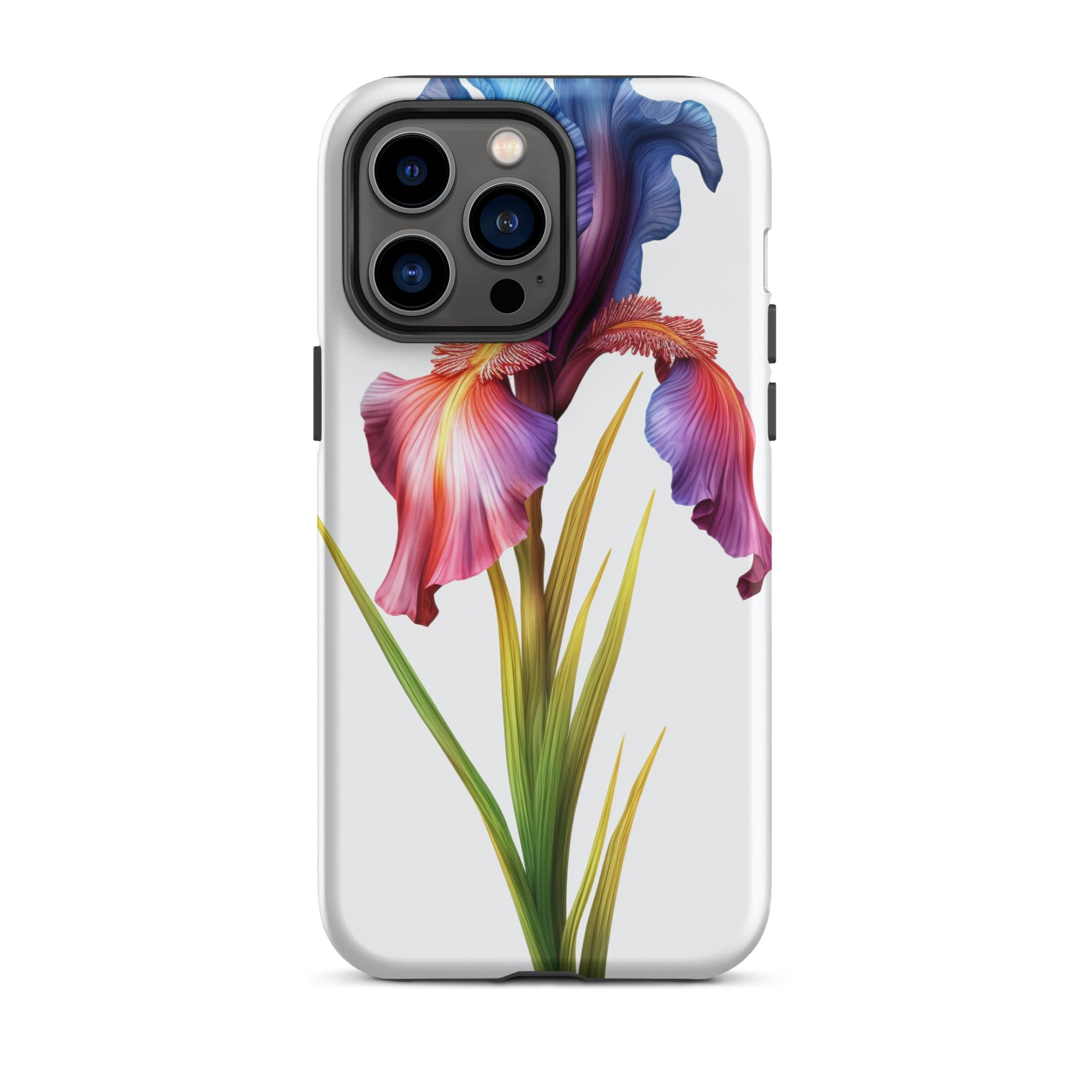Crested Iris Flower iPhone Case by Visual Verse - Image 30