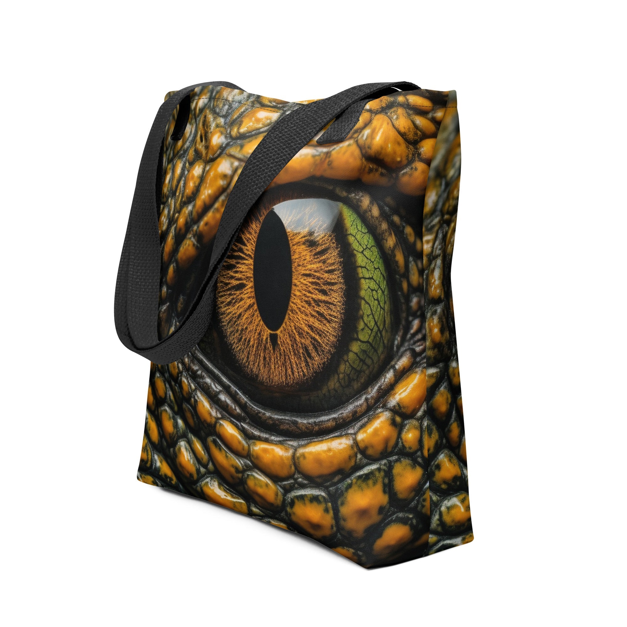 Crocodile Skin Tote Bag by Visual Verse - Image 1