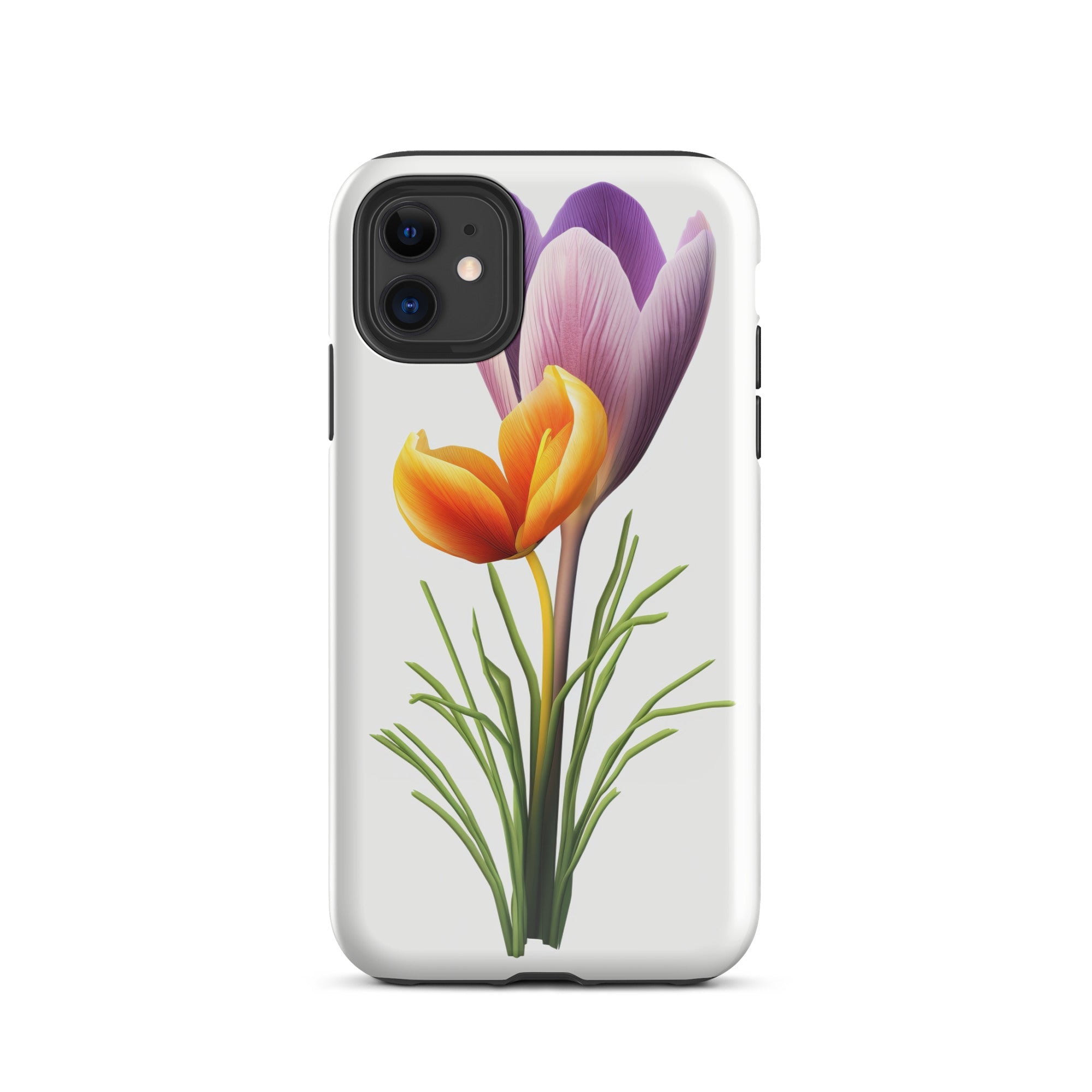 Crocus Flower iPhone Case by Visual Verse - Image 1