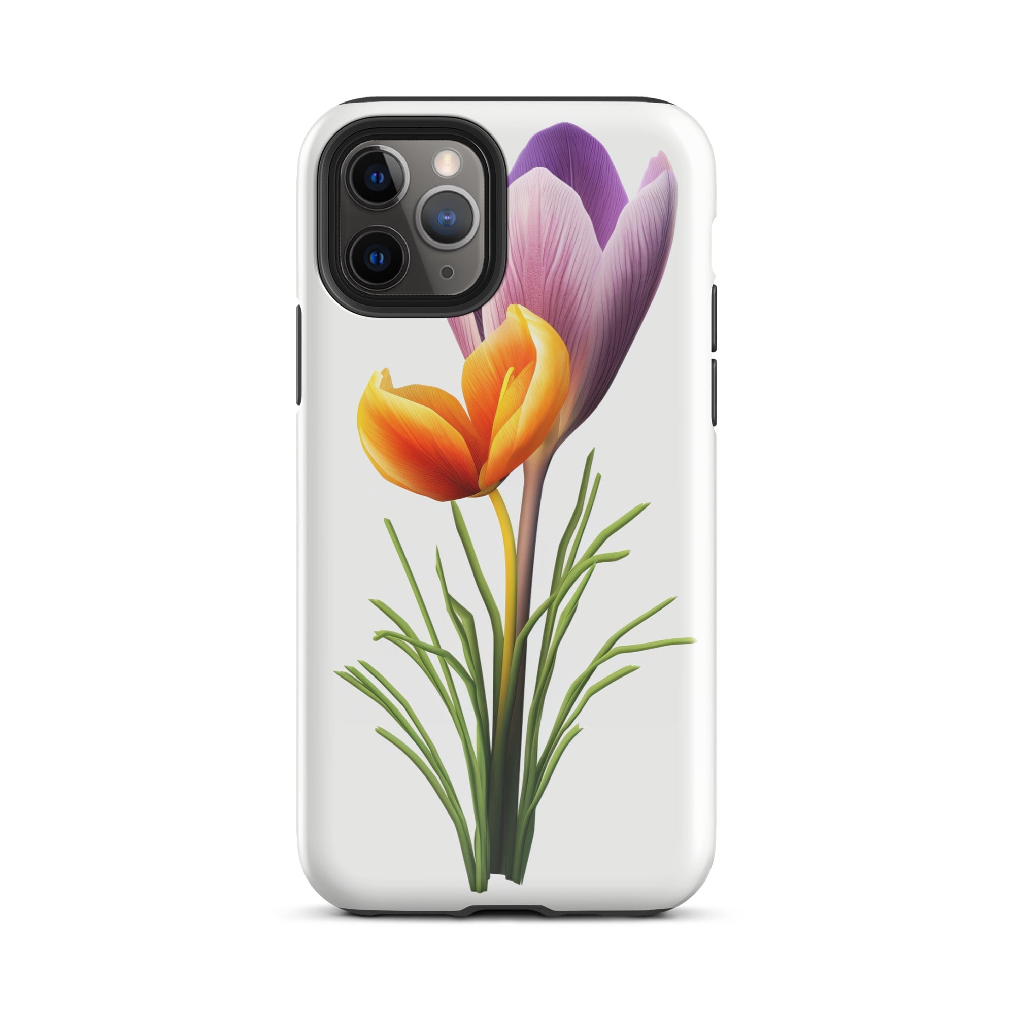 Crocus Flower iPhone Case by Visual Verse - Image 3
