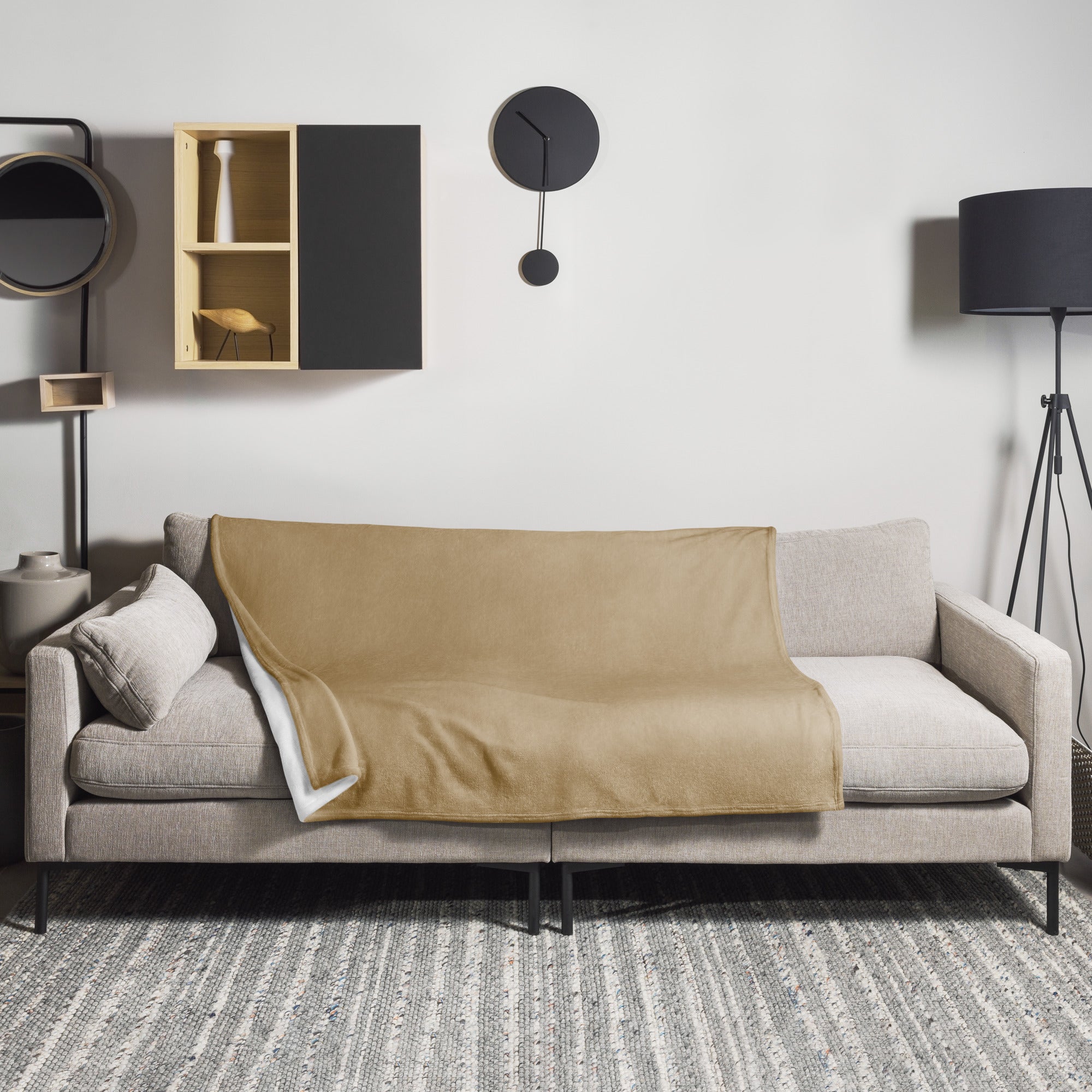 Croissant Color Blanket by Visual Verse - Image 1