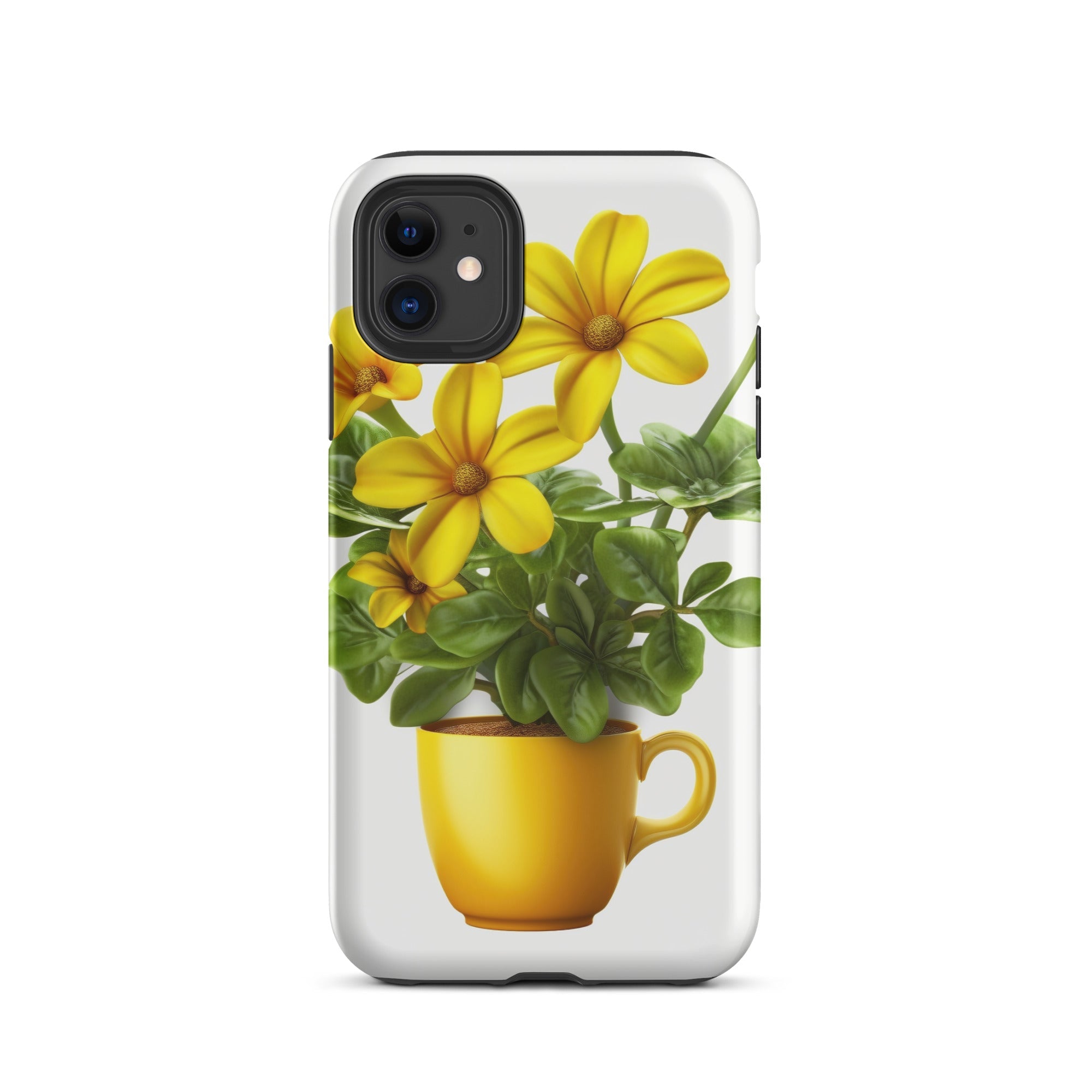 Cup Plant Flower iPhone Case by Visual Verse - Image 2
