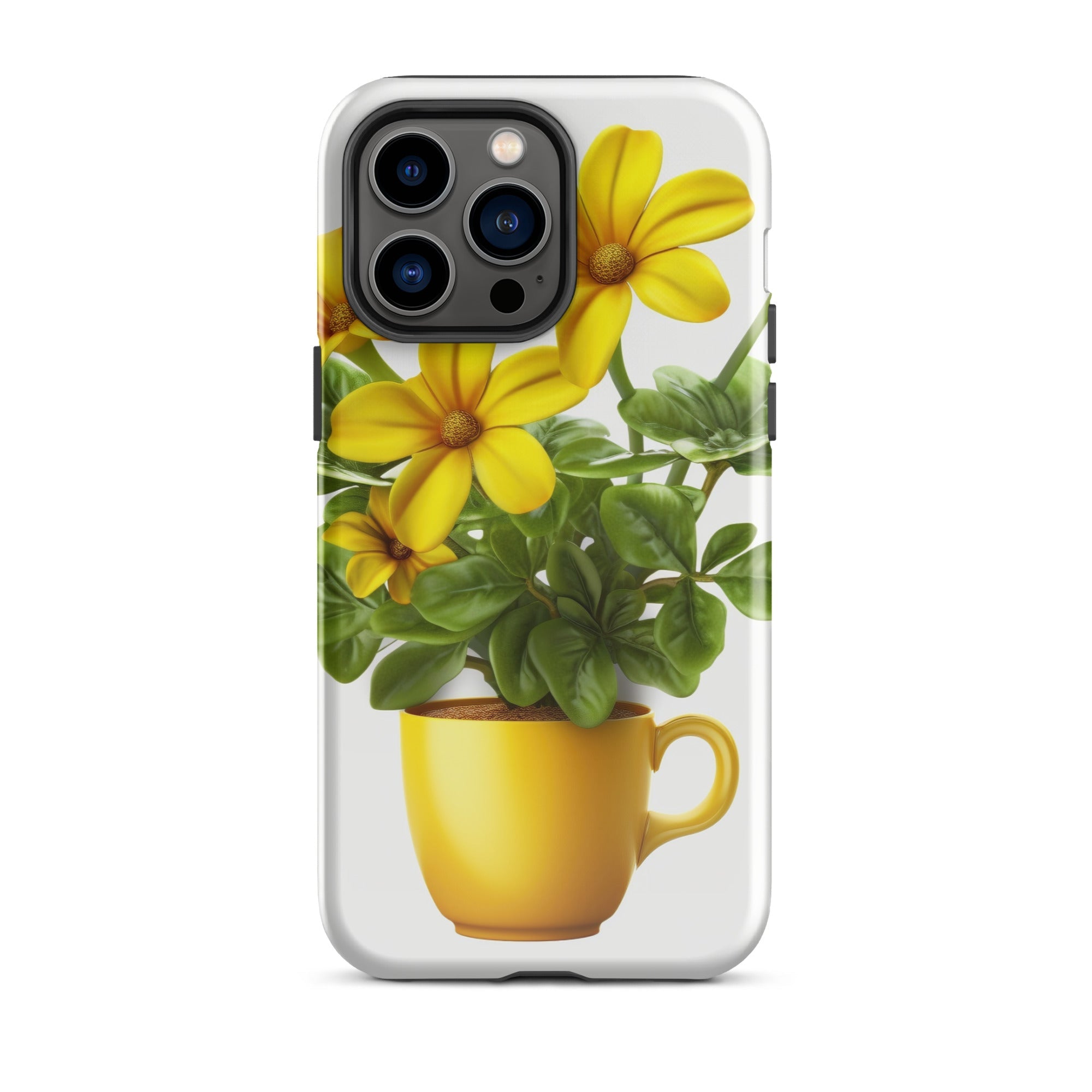 Cup Plant Flower iPhone Case by Visual Verse - Image 29