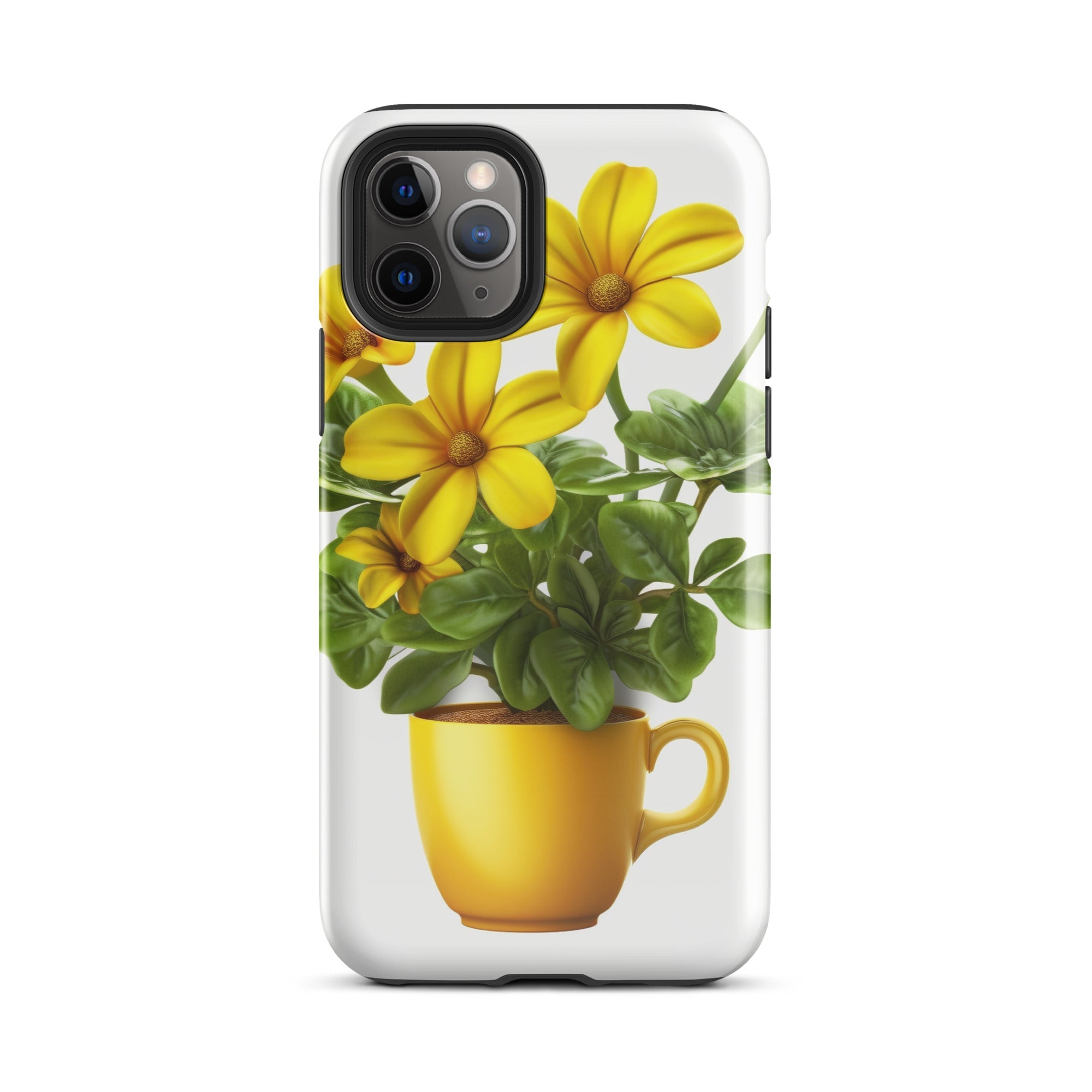 Cup Plant Flower iPhone Case by Visual Verse - Image 3